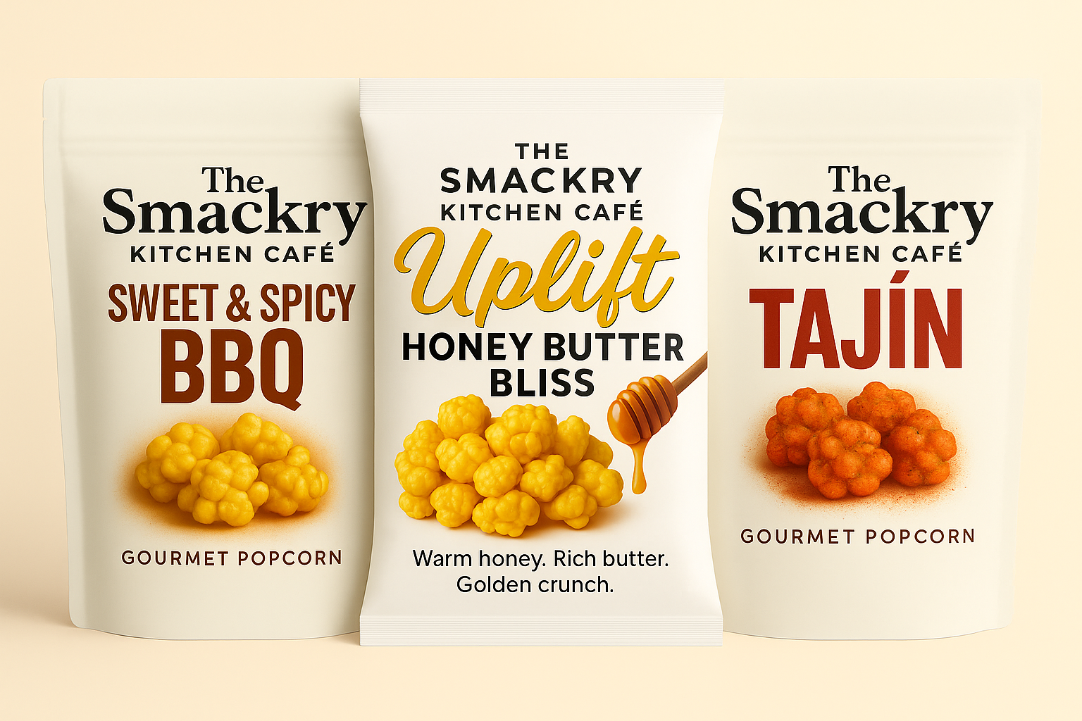 Smackry's 3-Pack Signature Popcorn Bundle