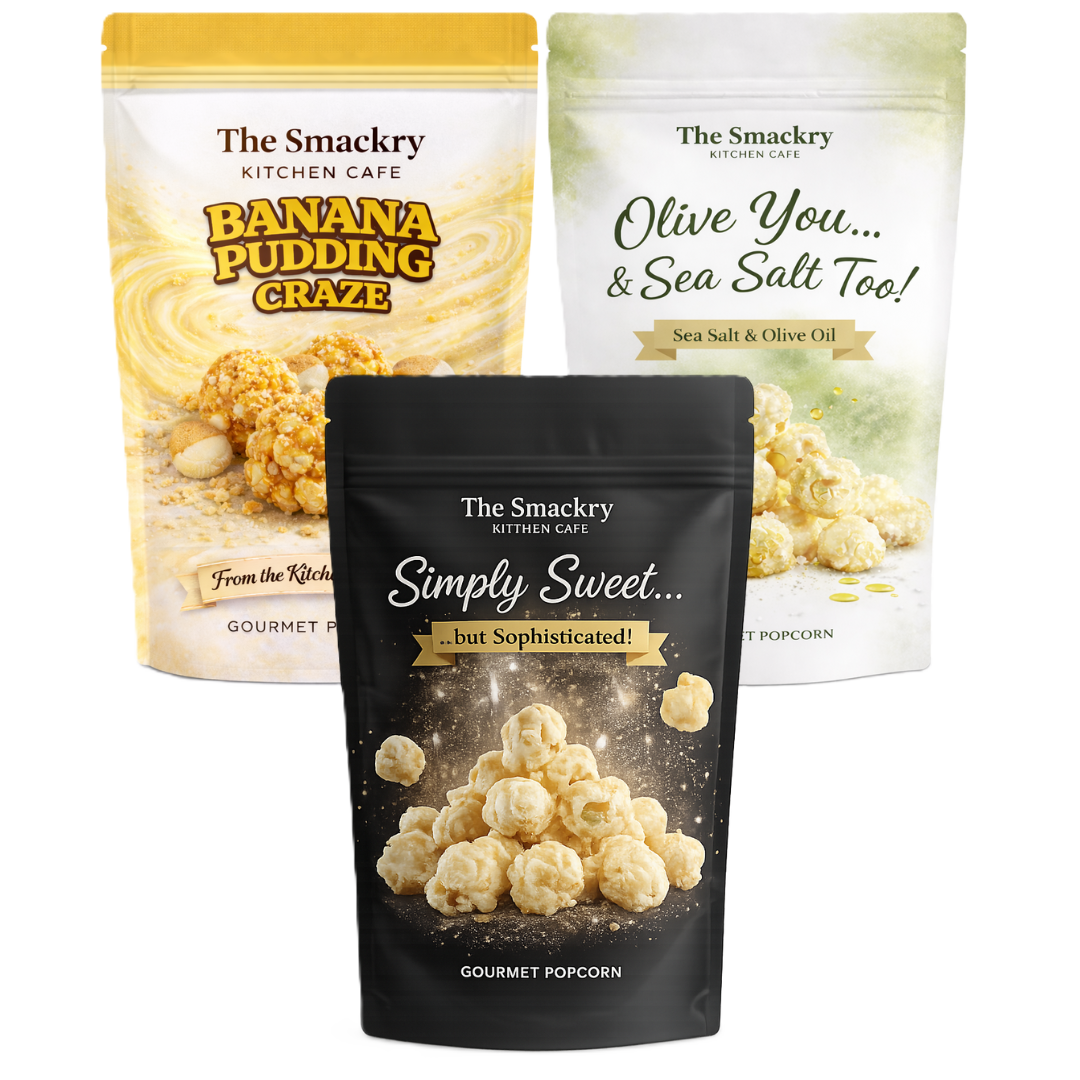 Gourmet Popcorn Variety 3-Pack
