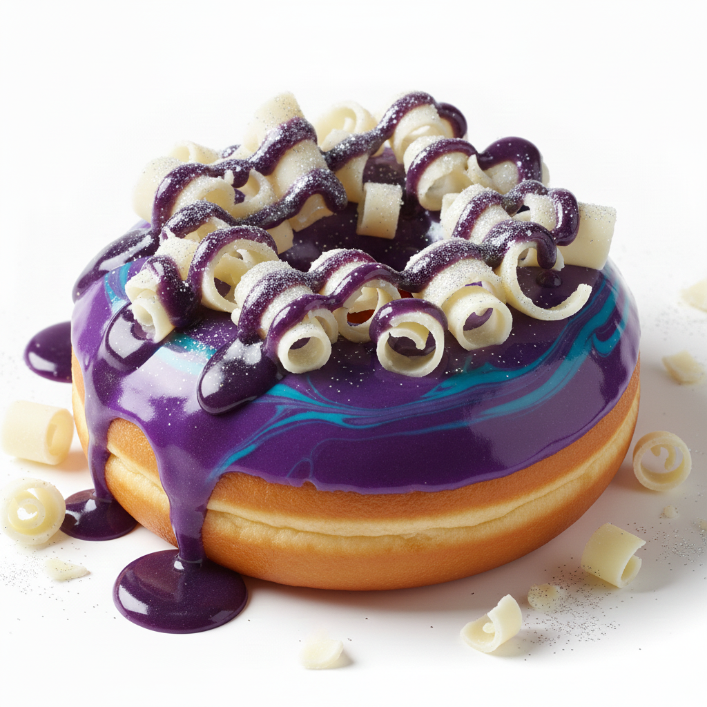 Forever Purple Reign Mini Doughnut
