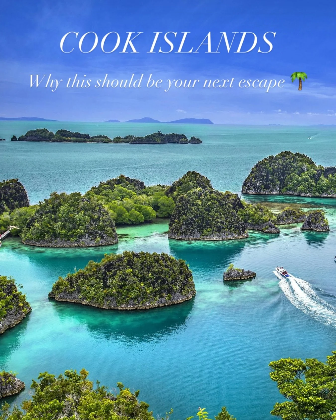 Just finished designing a 7-night Cook Islands itinerary and I&rsquo;m reminded why this destination is so special: 

🌊 Crystal lagoons without the crowds 

🏝️ Authentic Polynesian culture 

☀️ Perfect June weather 

💕 Intimate boutique resorts 

