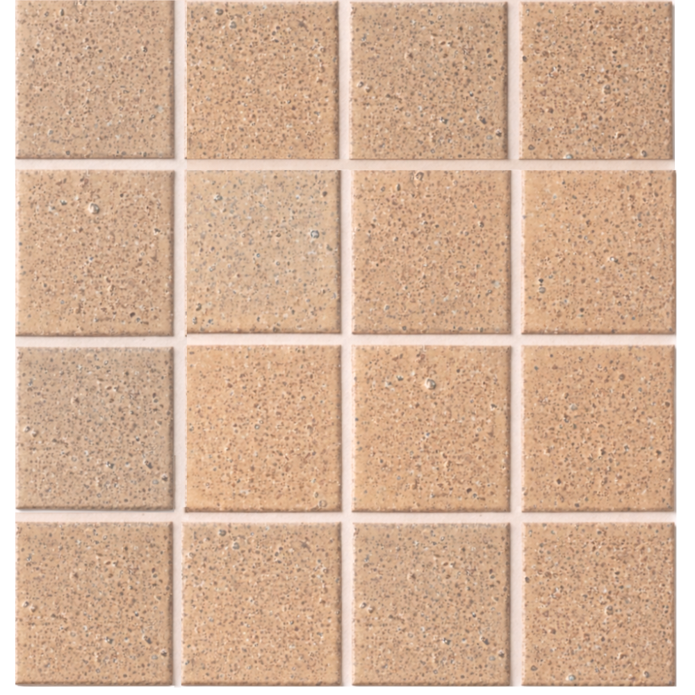 Hatsu Square Wheat Japanese Hand Crafted Mosaics 72x72mm