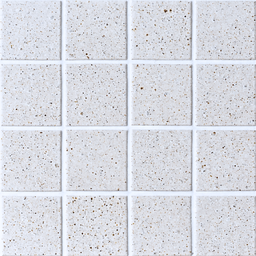 Hatsu Square White Japanese Hand Crafted Mosaics 72x72mm