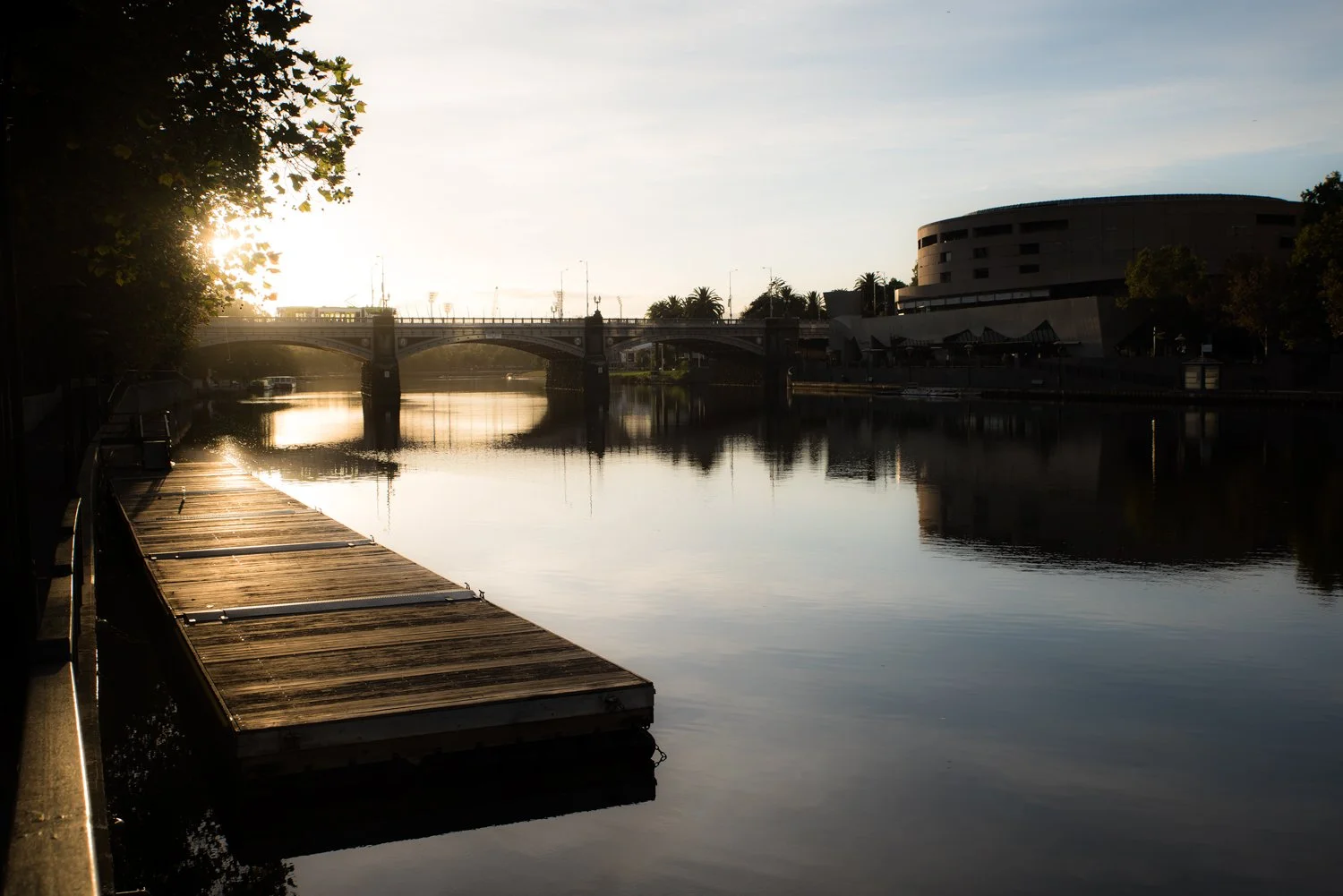 Pontoon on the Yarra, Melbourne Au
