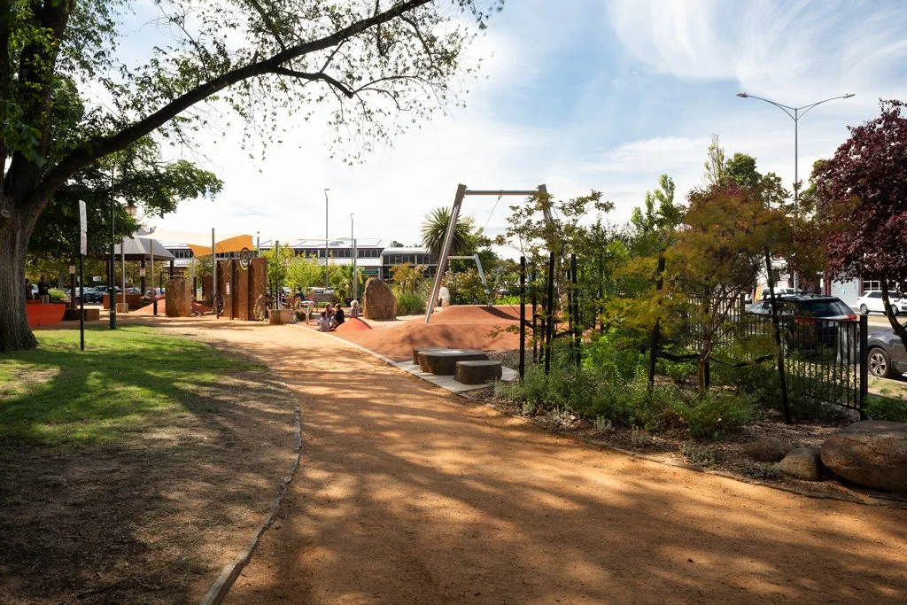 Victory Park, Castlemaine, Vic Au. Urban Initiatives