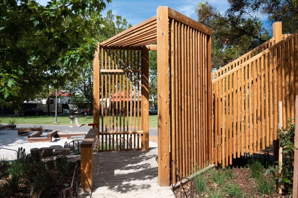 Gahan Reserve Playspace, Abbotsford, Vic Au. Urban Initiatives