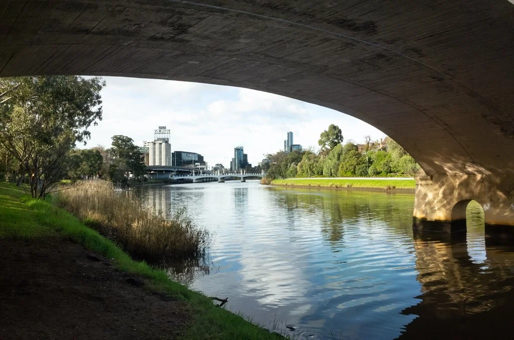 Under the Anderson Street Bridge, Melbourne Au