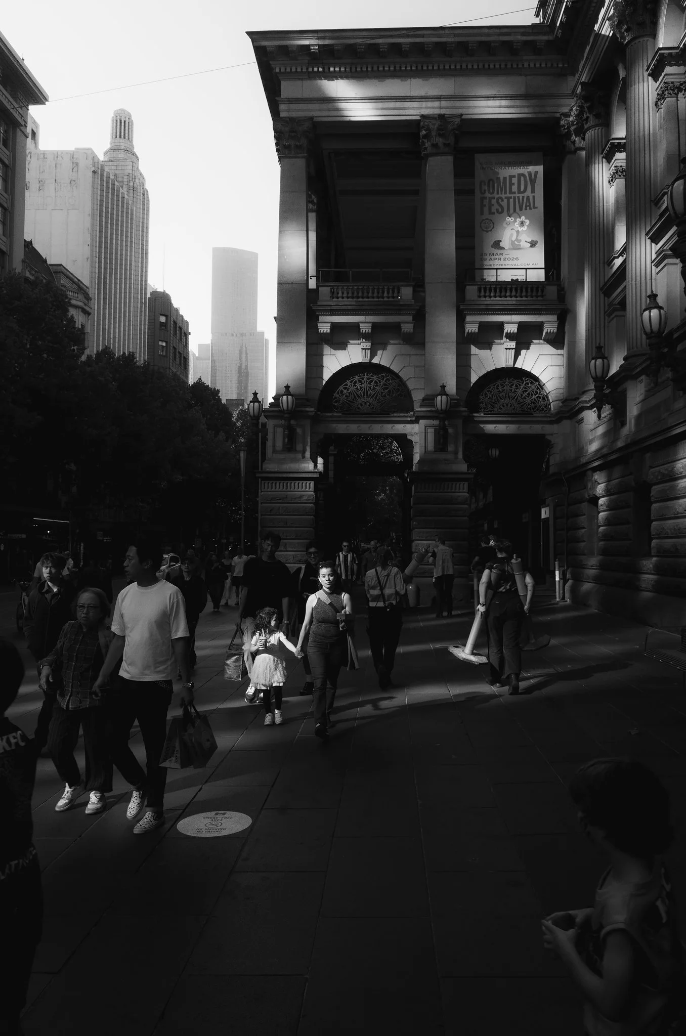 Swanston Street, Melbourne Au