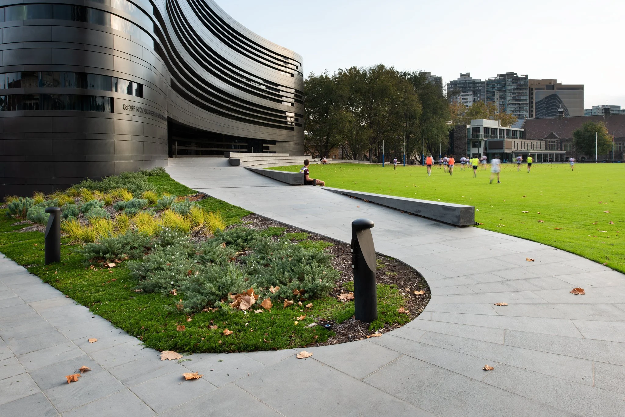 Melbourne Grammar School, Vic Au.  Urban Initiatives