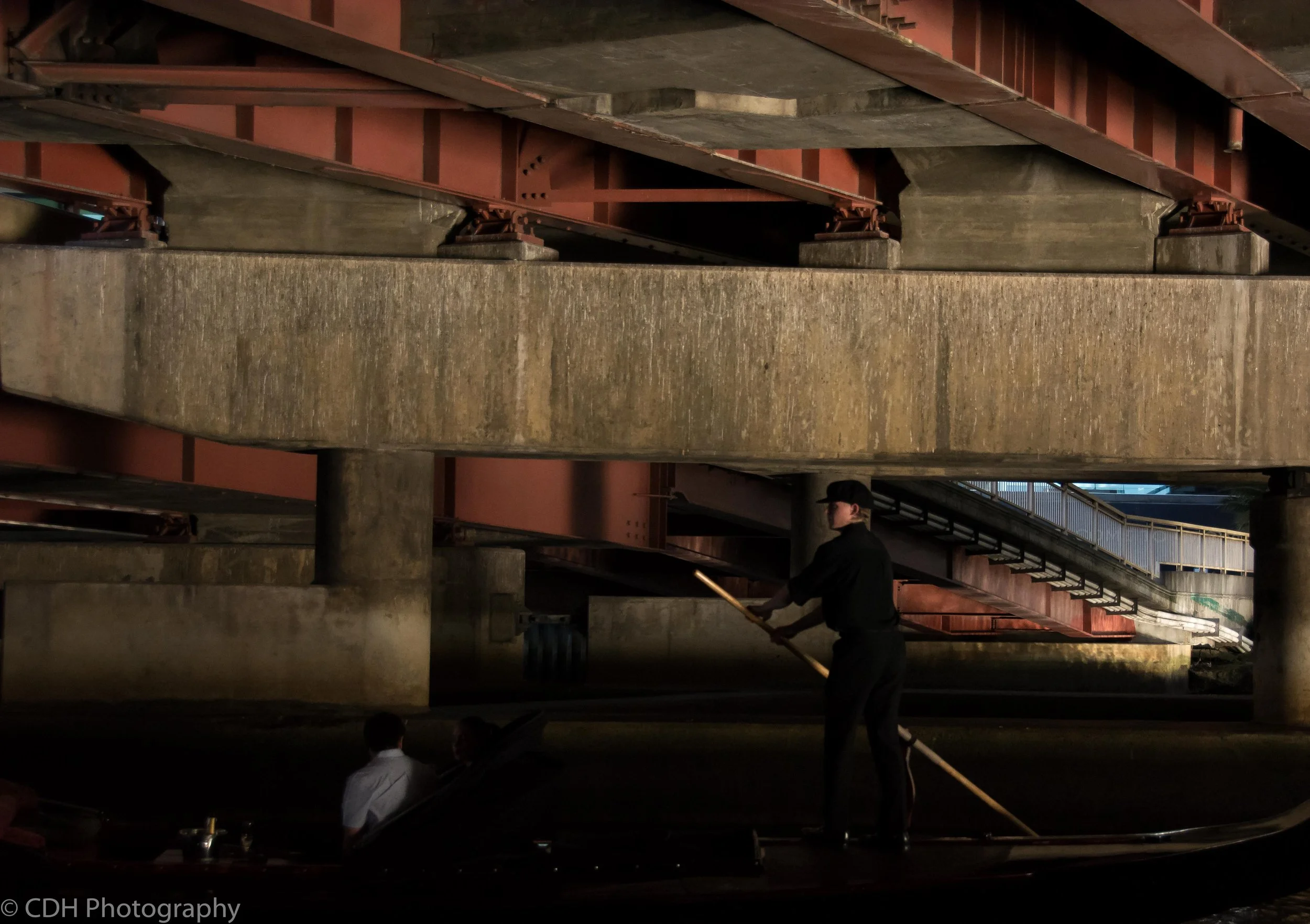 Under the King Street Bridge, Melbourne Au