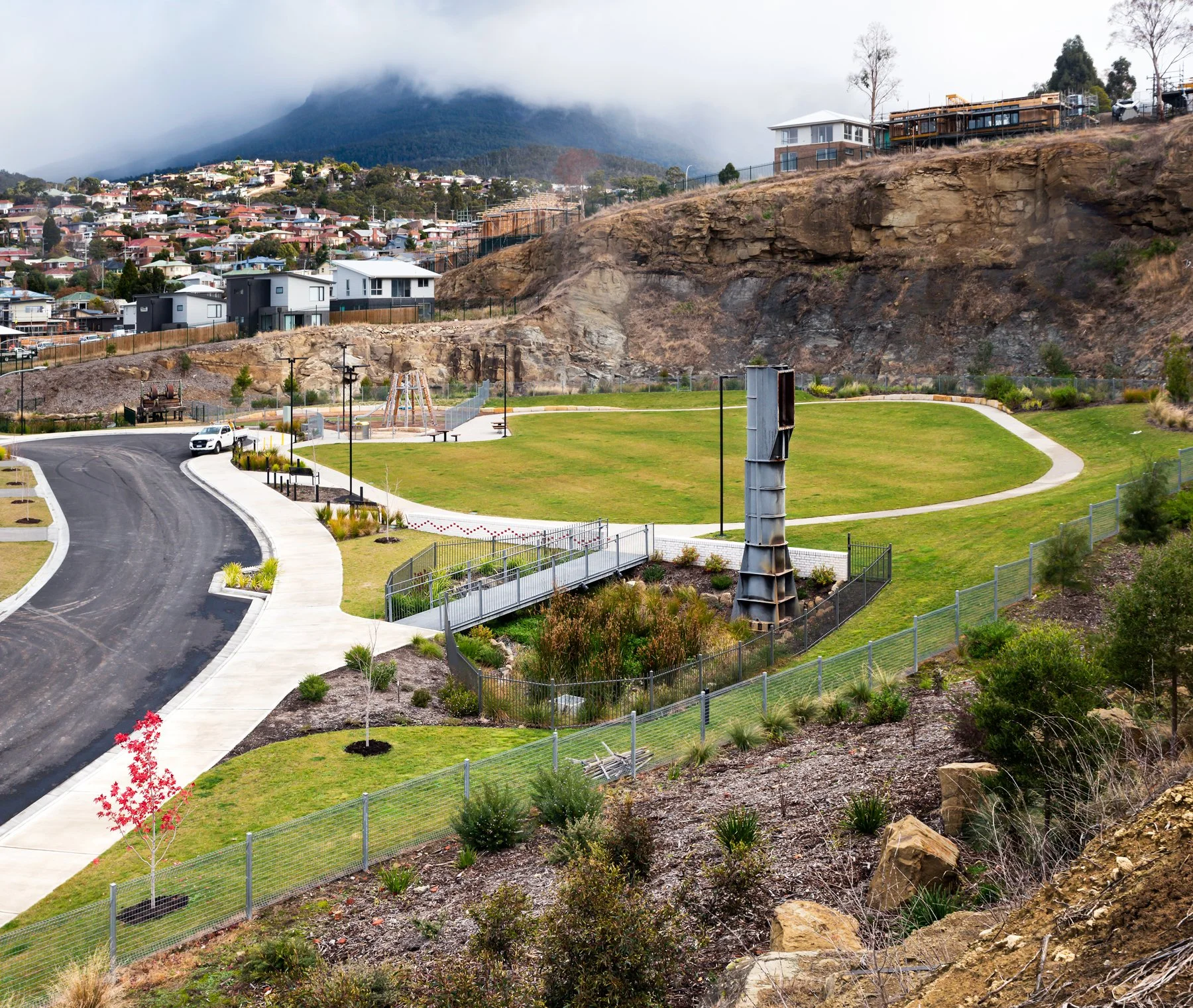 Giblin Street Quarry Park, New Town, Tas Au. Urban Initiatives