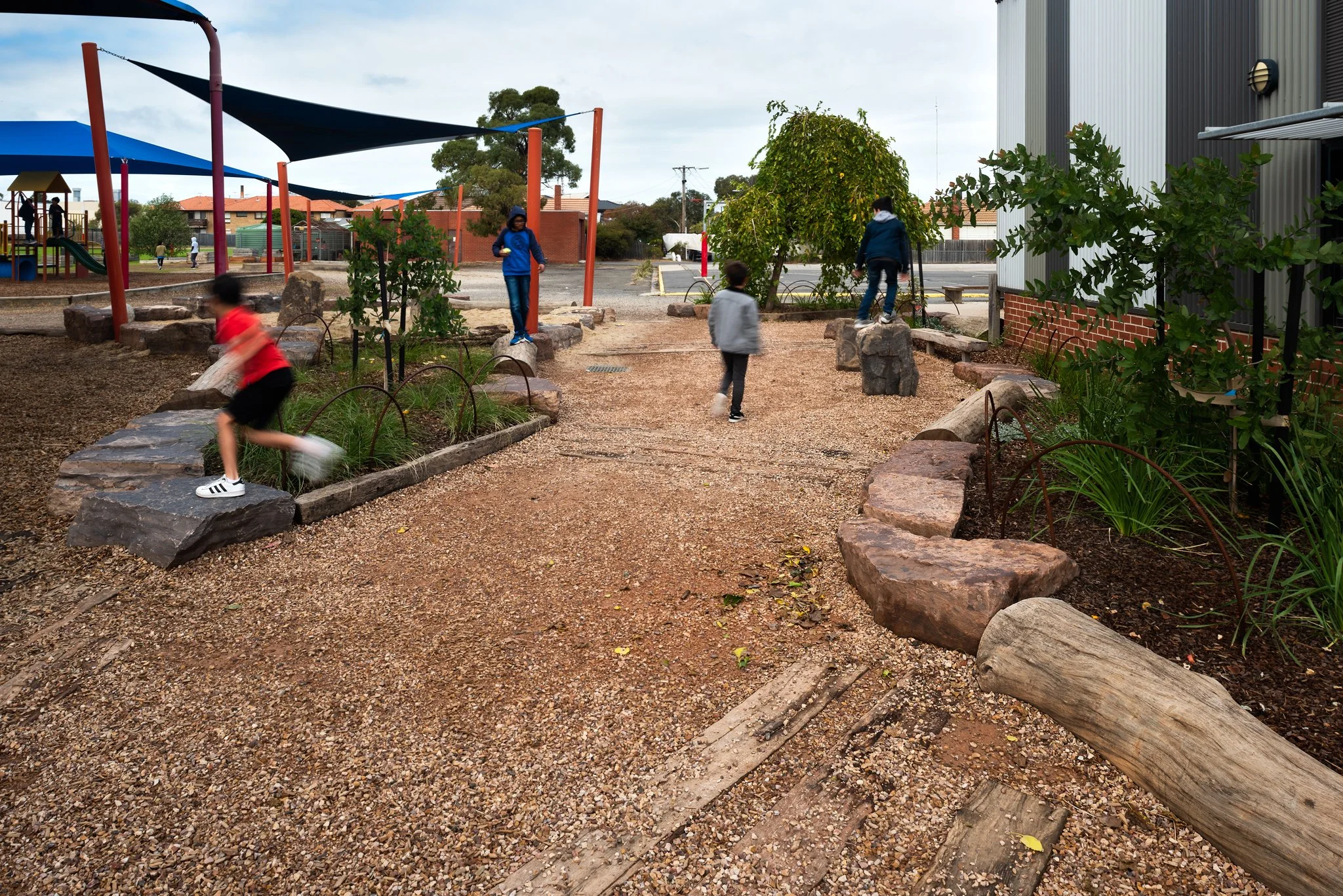 Footscray Nth Primary School, Vic Au.  Urban Initiatives