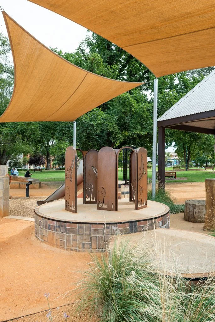 Victory Park, Castlemaine, Vic Au. Urban Initiatives