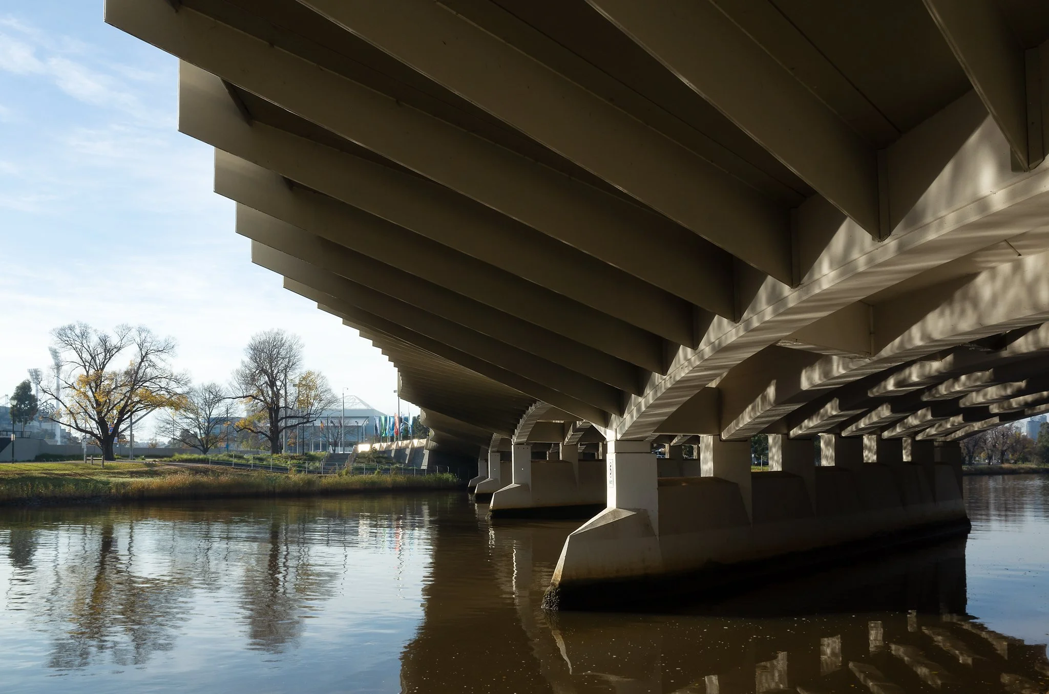Under the Swan Street Bridge, Melbourne Au