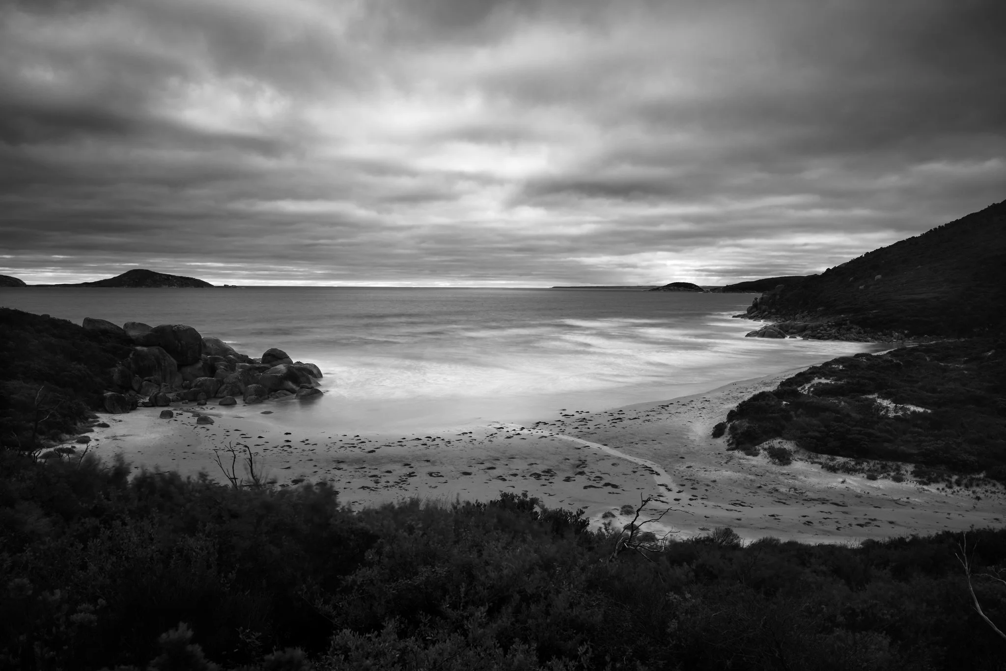 Wilsons Promontory in Monochrome, Vic Au