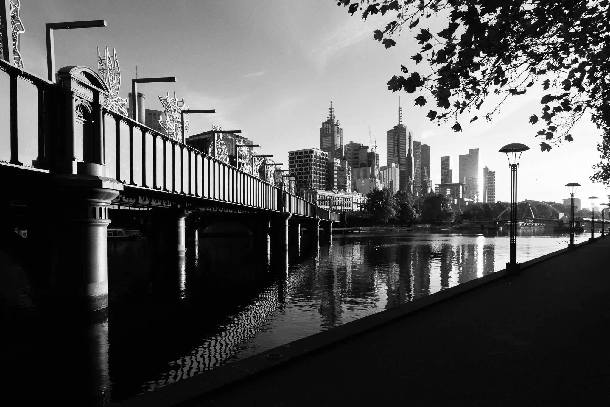 Sandridge Rail Bridge, Melbourne Au