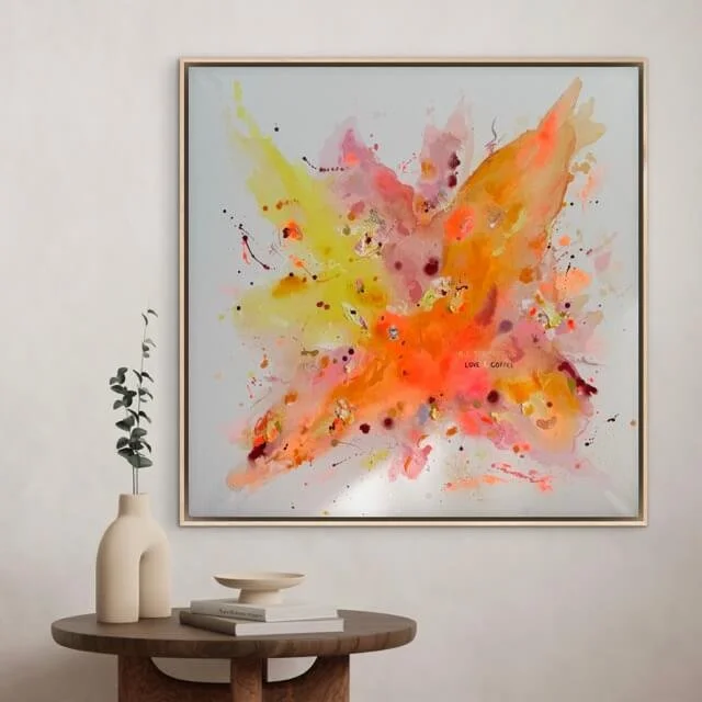 All you need is love and coffee 2.0 – verkauftes Werk von NINI.ART