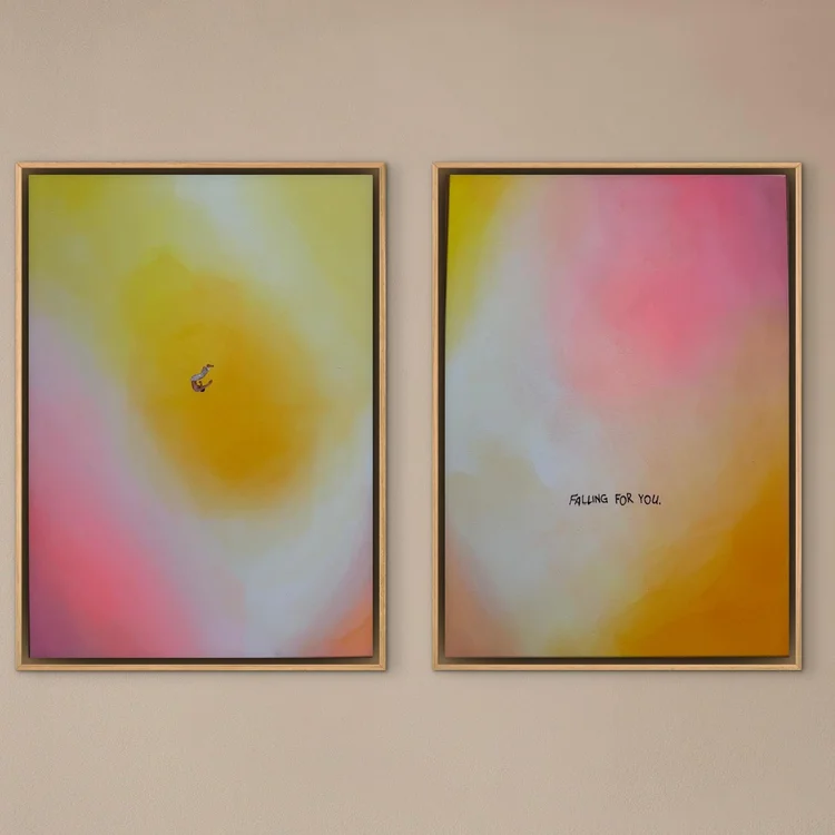 Falling for you – verkauftes Werk von NINI.ART