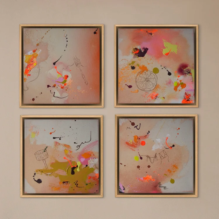 Voller Wonne in die Sonne – verkauftes Werk von NINI.ART