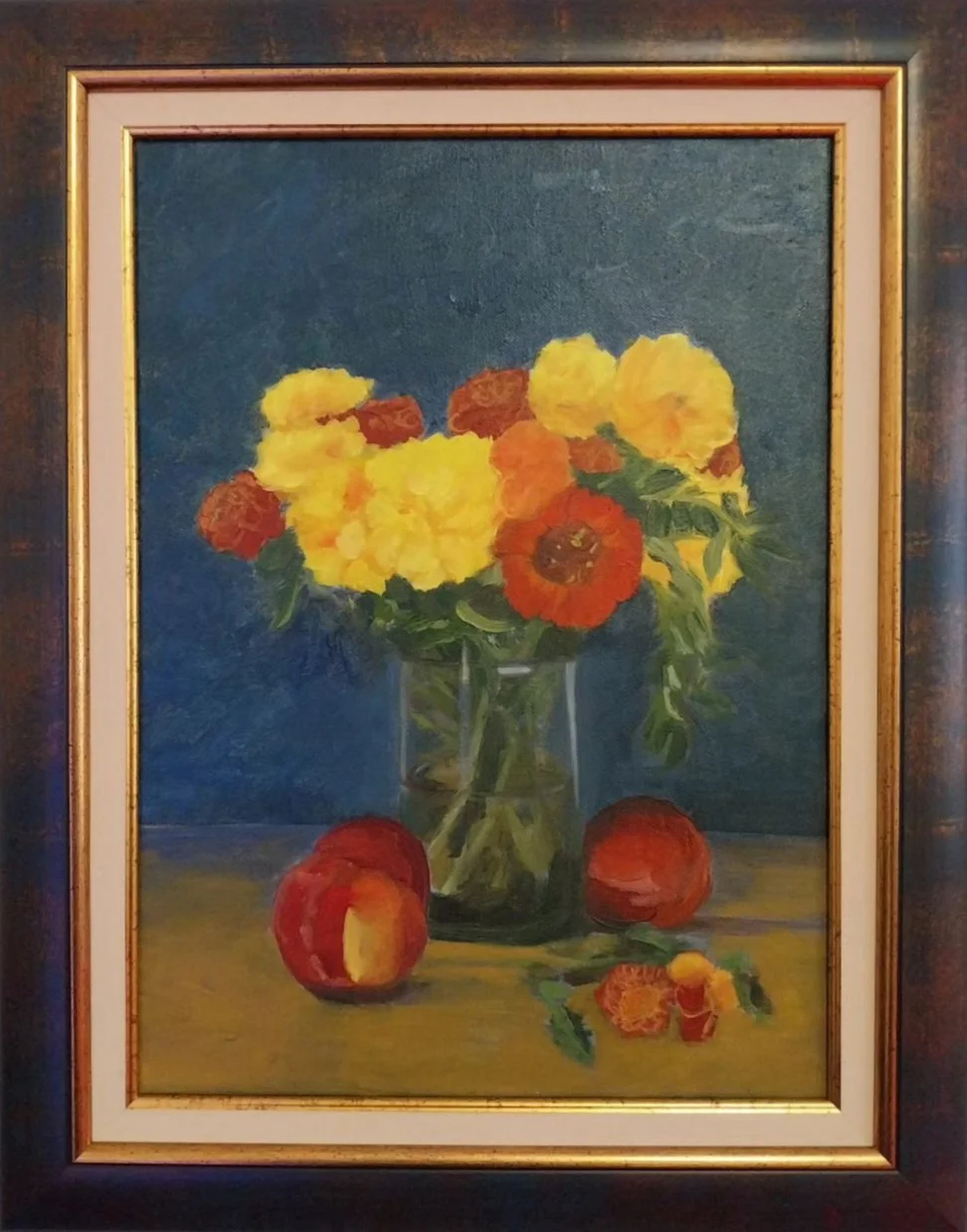 Marigolds framed.jpg