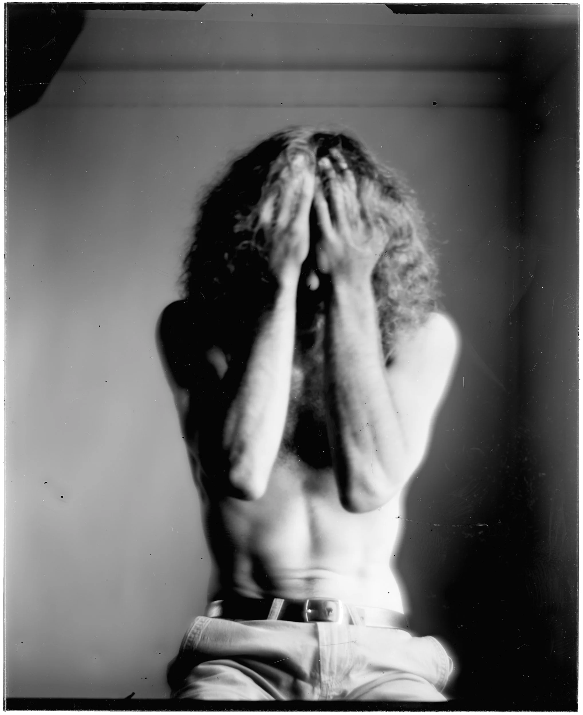 'Paralysis' self-portrait