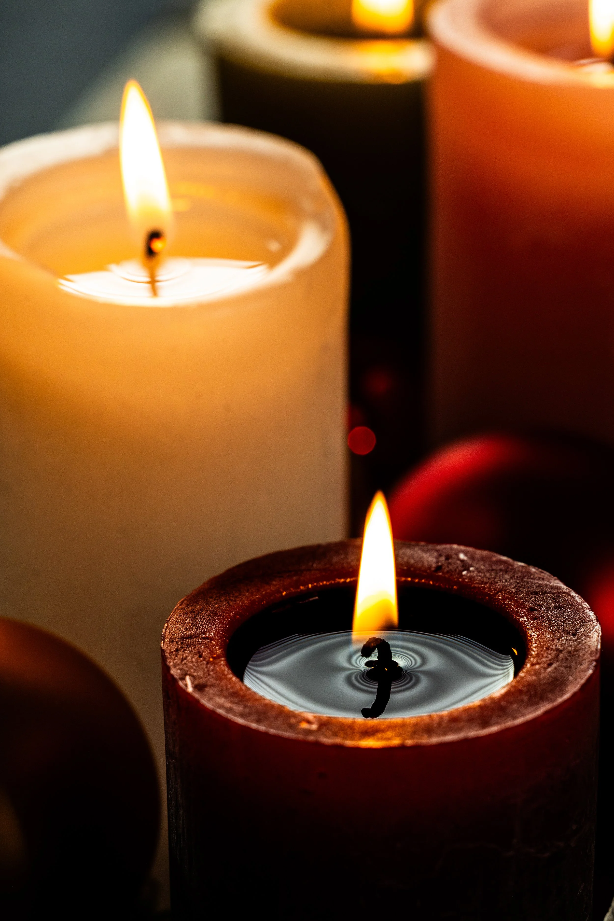 No. 21 - Candle Reflections