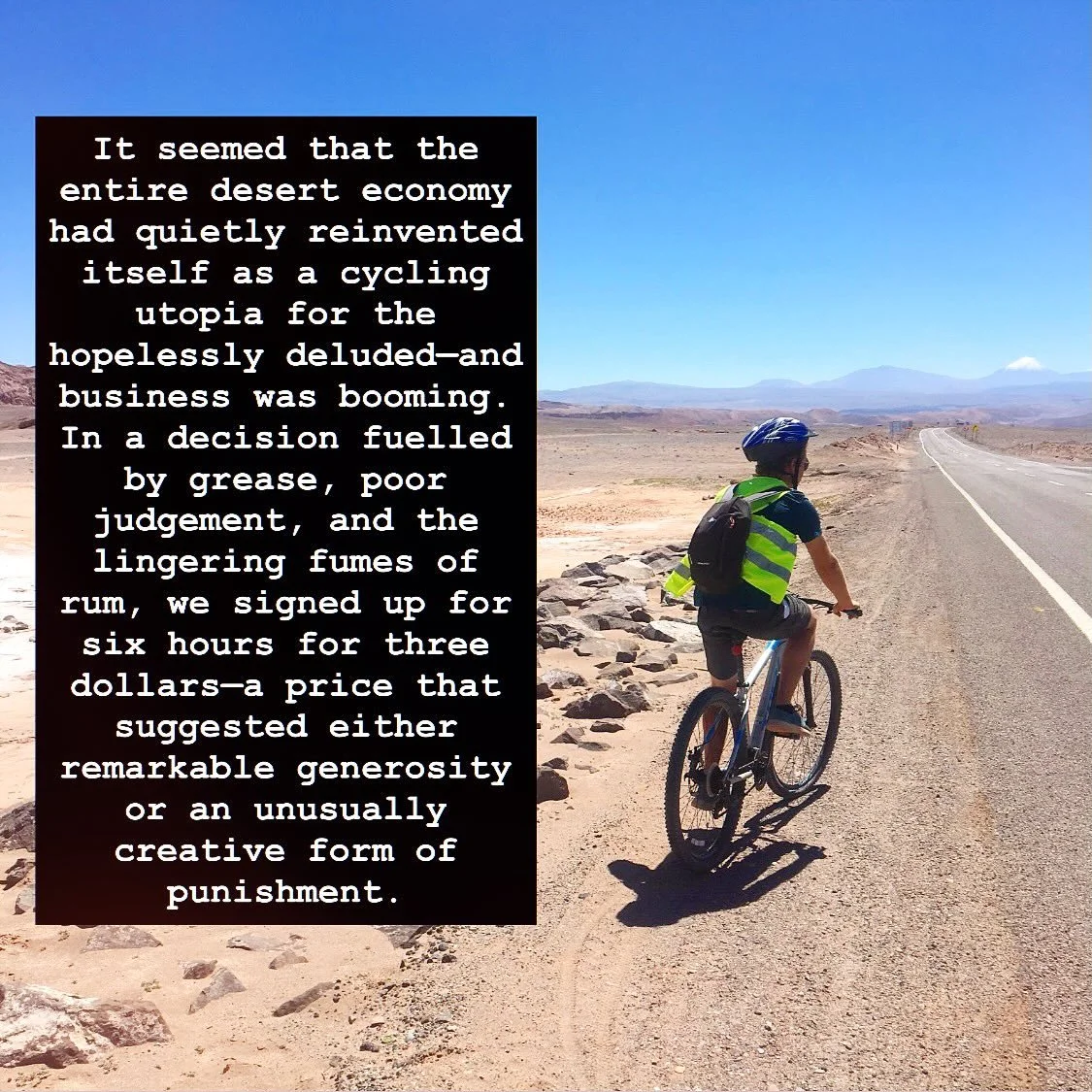 For further misadventures, questionable decisions, and stories that probably should&rsquo;ve stayed at altitude, the link to my book is in my bio 📕🌎🦙