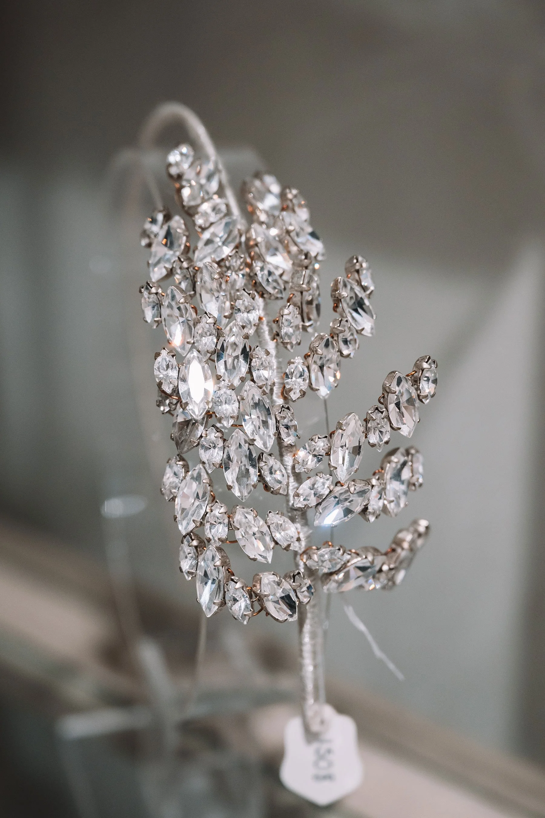Diamante brooch