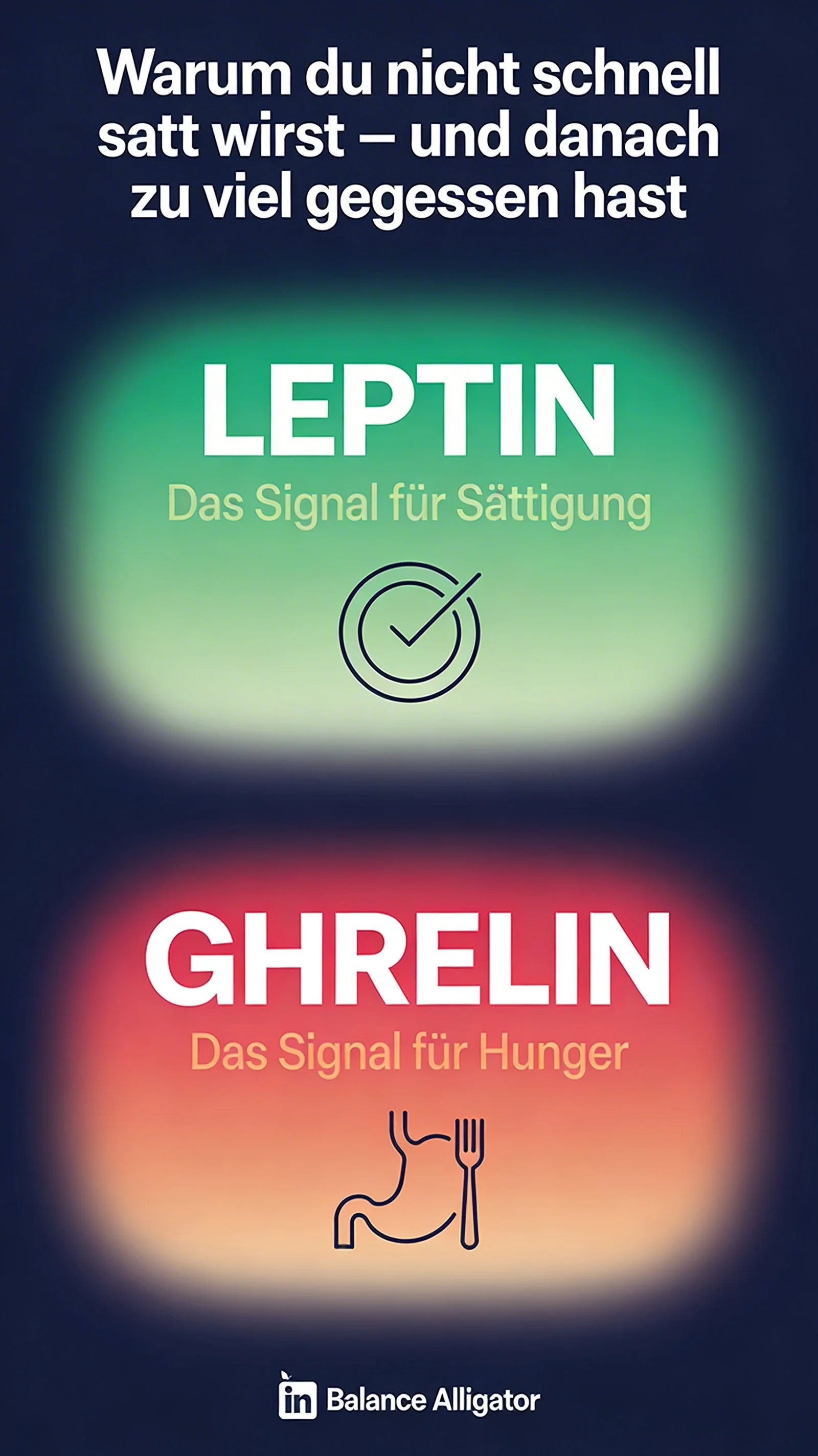 Warum du nicht satt wirst