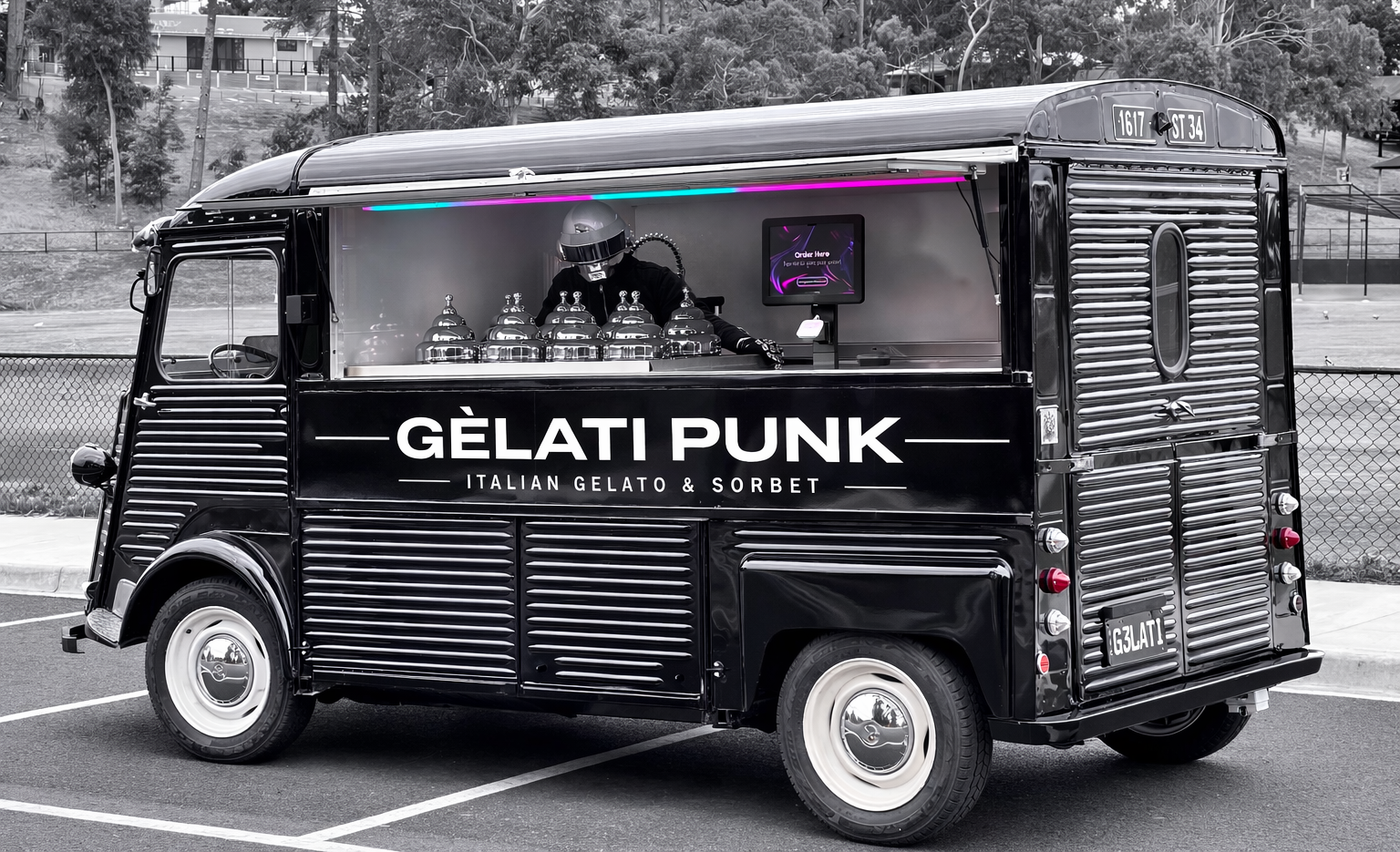 Melbourne Ice Cream Van Hire Citroen HY Van Gelati Punk