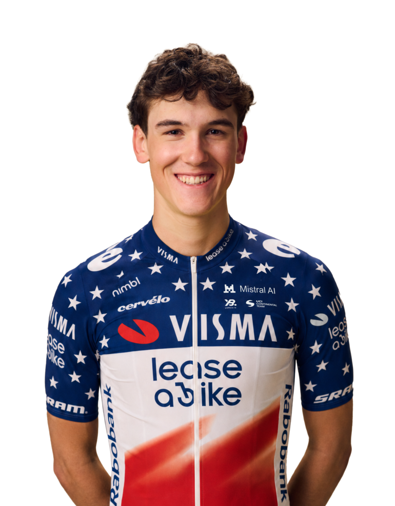 Ashlin Barry, 2026 U23 United States National Road Race Champion. Team visma lease a bike.