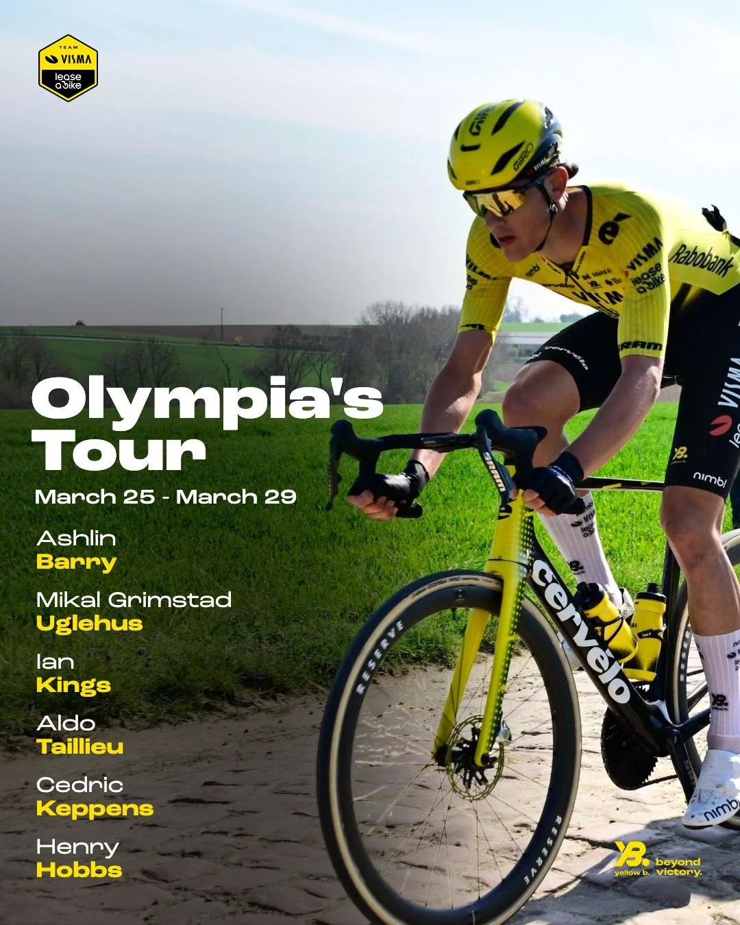 Visma-toptalent Ashlin Barry wil Olympia’s Tour meteen winnen: “Dat is geen geheim”