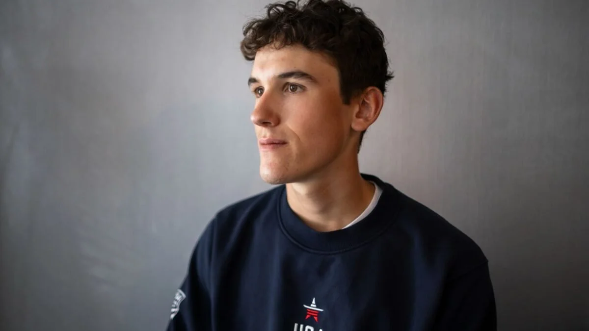 Ashlin Barry may ride for the U.S., but home is a nuanced thing. 