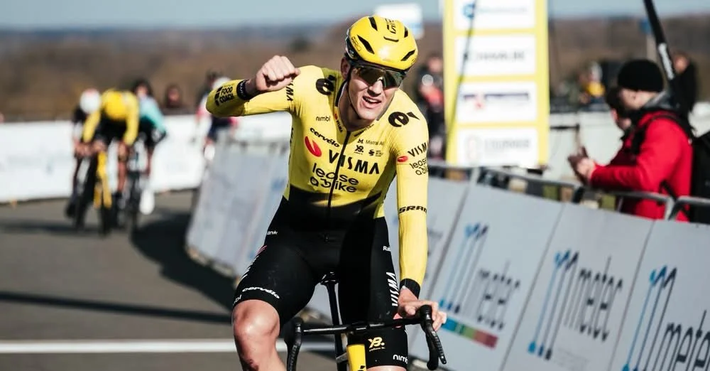 Ashlin Barry and his Visma Lease a Bike Team dominate and win on the VAMBERG at the 2006 Metec Olympias Tour