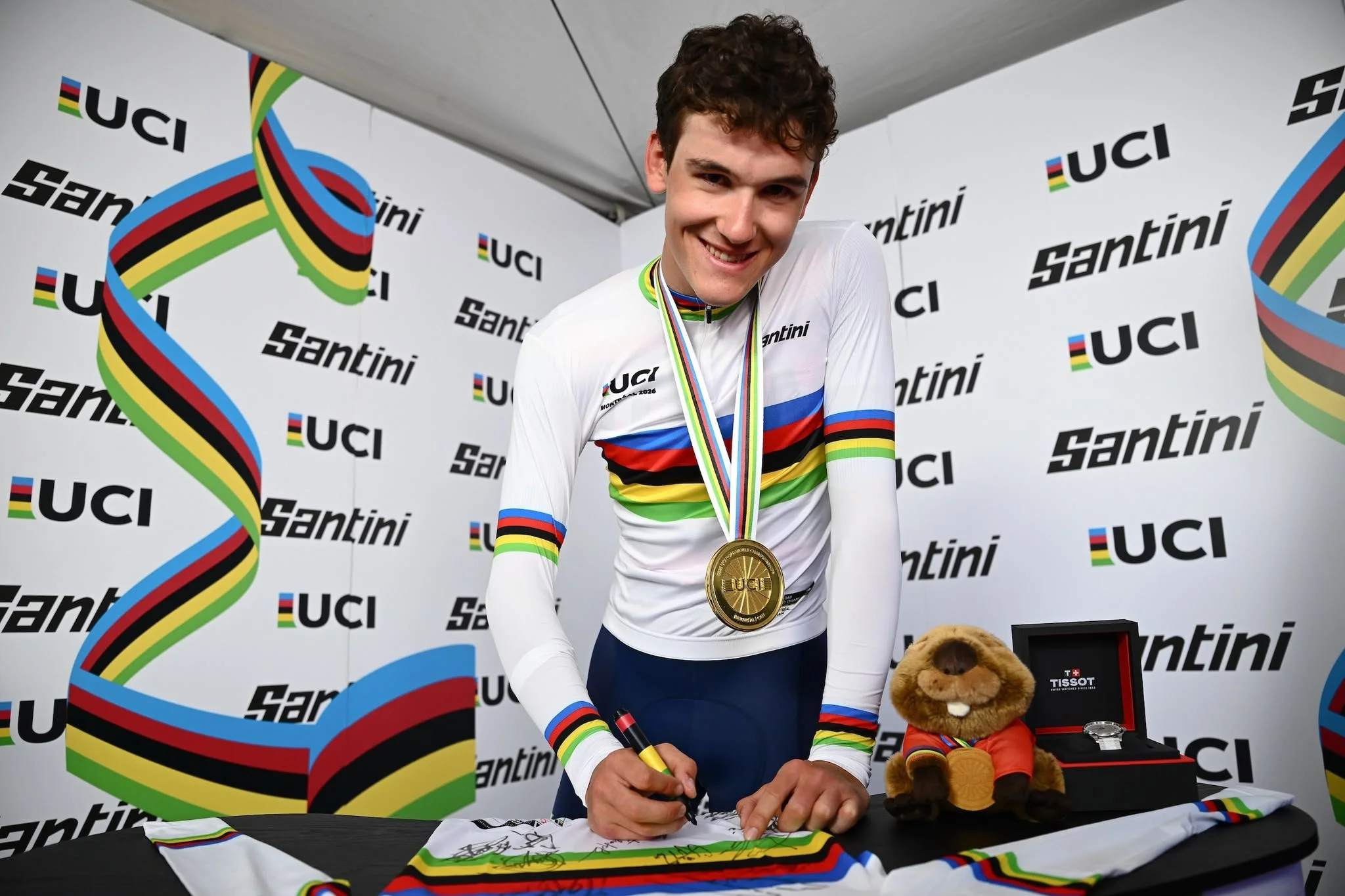 2026 UCI U23 World Road Cycling Champion, Ashlin Barry, USA Cycling, Team visma lease a bike, gold medallist
