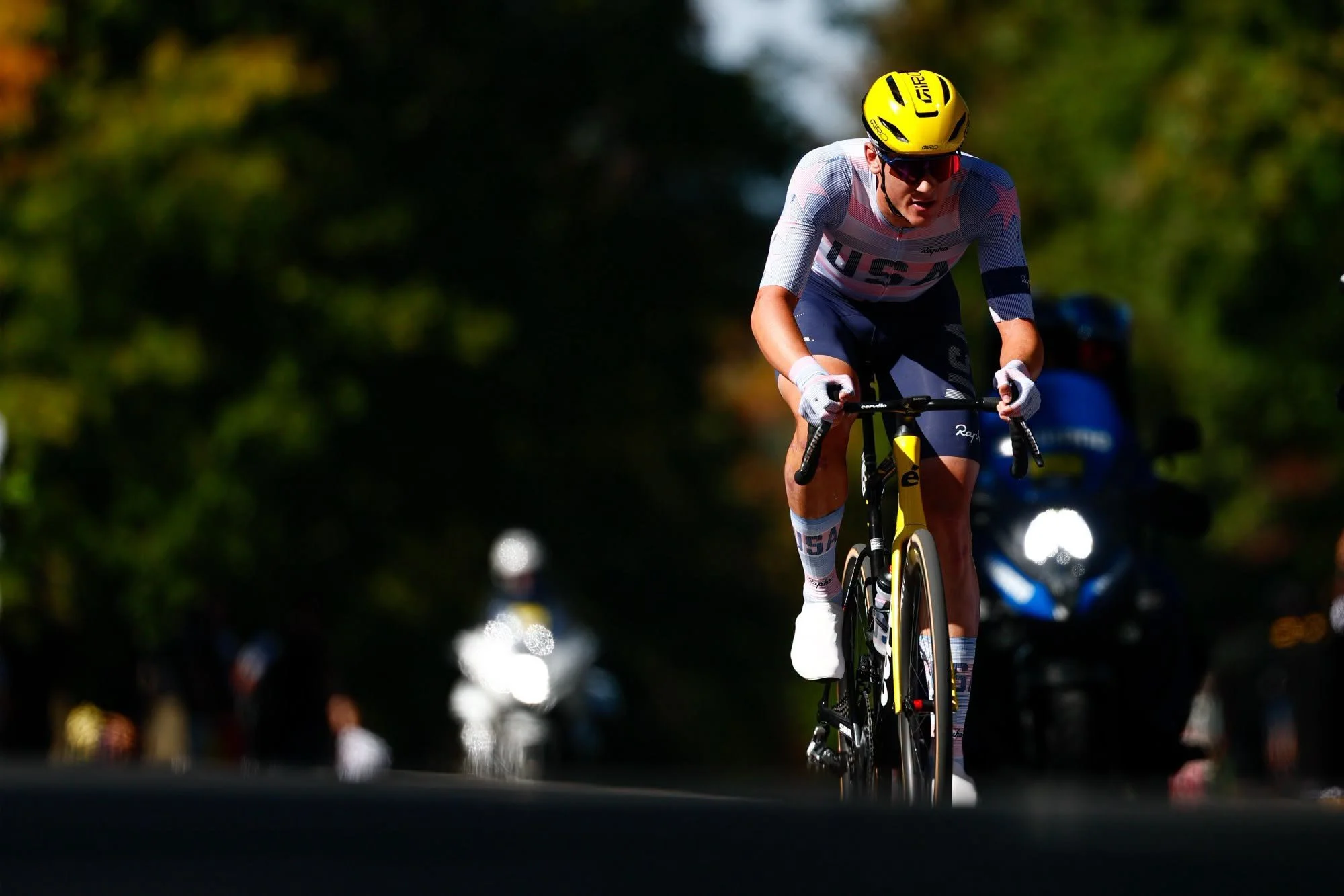 Ashlin Barry, United States National Cycling Team, won the 2026 U23 UCI world road race championships in Montreal, Quebec, Canada