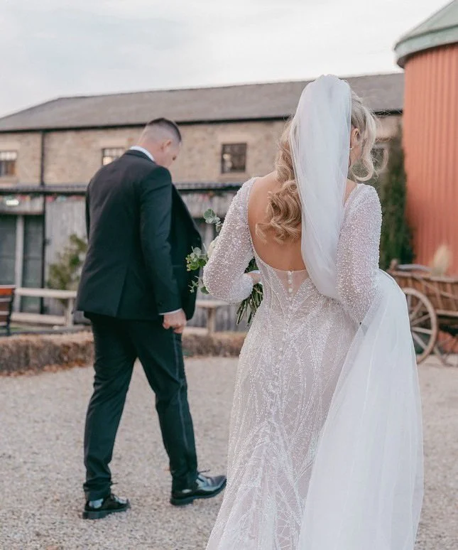 THE HICKMANS ✦⋆From the moment she found her gown at Sisters of Grace to saying &ldquo;I do&rdquo; at Runa Farm ~ Kirsty&rsquo;s bridal look was all about modern embellished detailing &amp; timeless style ✦⋆ 

Sending you both all the happiness ✦⋆

S