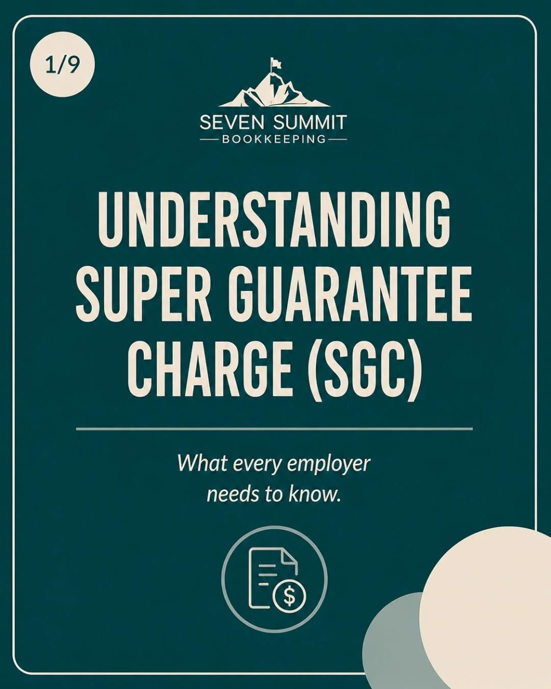 What are Super Guarantee Charge (SGC) statements?