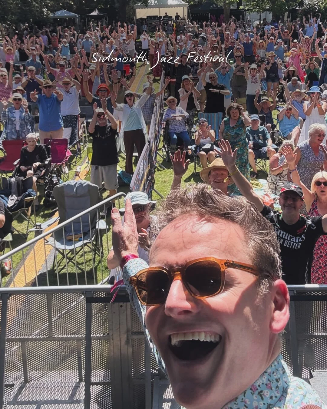 Spring, wrapped.

Early starts with The Trio, an evening watching Take That do what Take That do best, and a family escape to Menorca.

A tiny-weeny guitar, a marvellous time at the Sidmouth Jazz Festival, and some particularly enjoyable moments spen