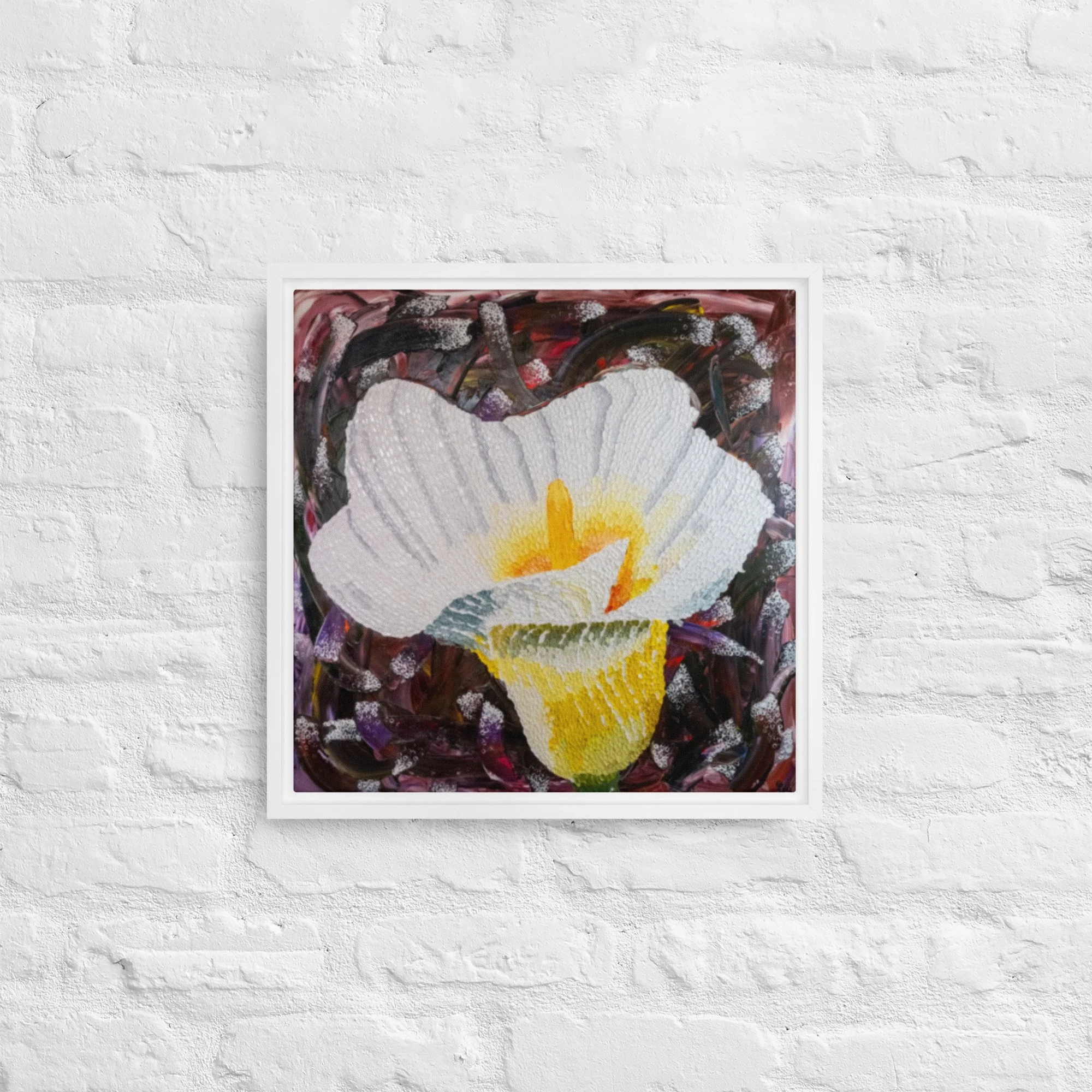 Framed Canvas | 16" x 16" 