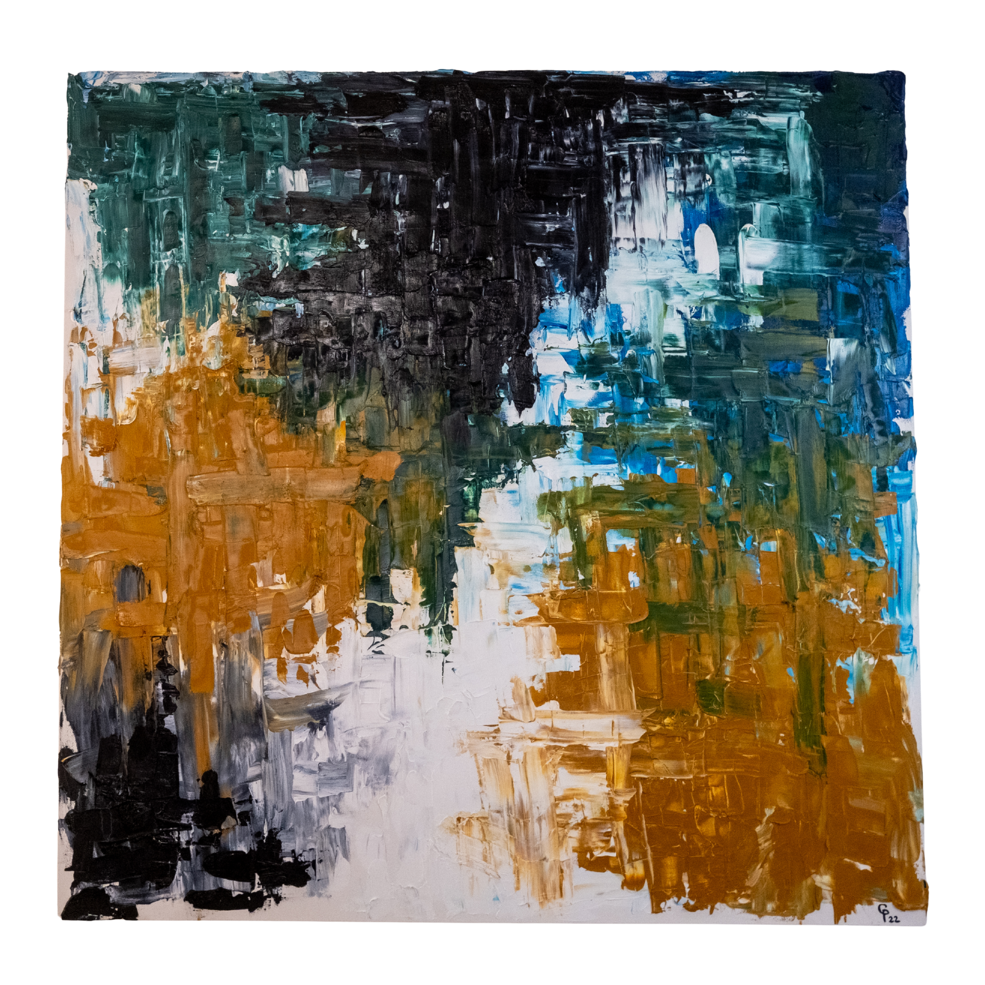 Untitled #3 | 48"W x 48"L x 1 1/2"D | Oil on Canvas