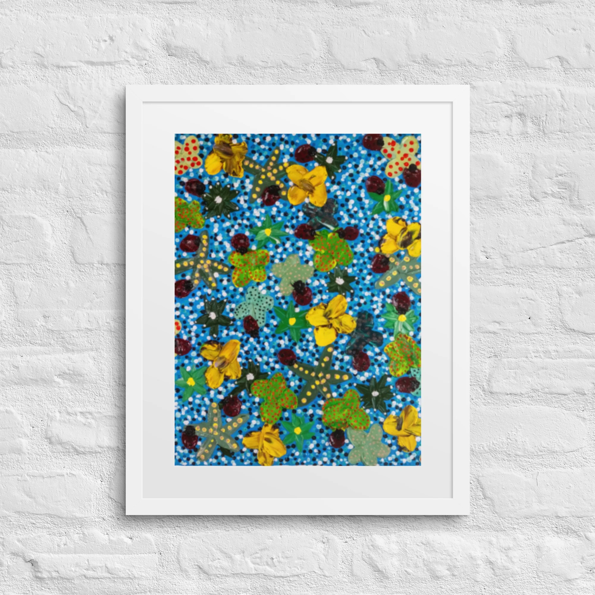 Framed Matte Paper Poster | 16" x 20" 