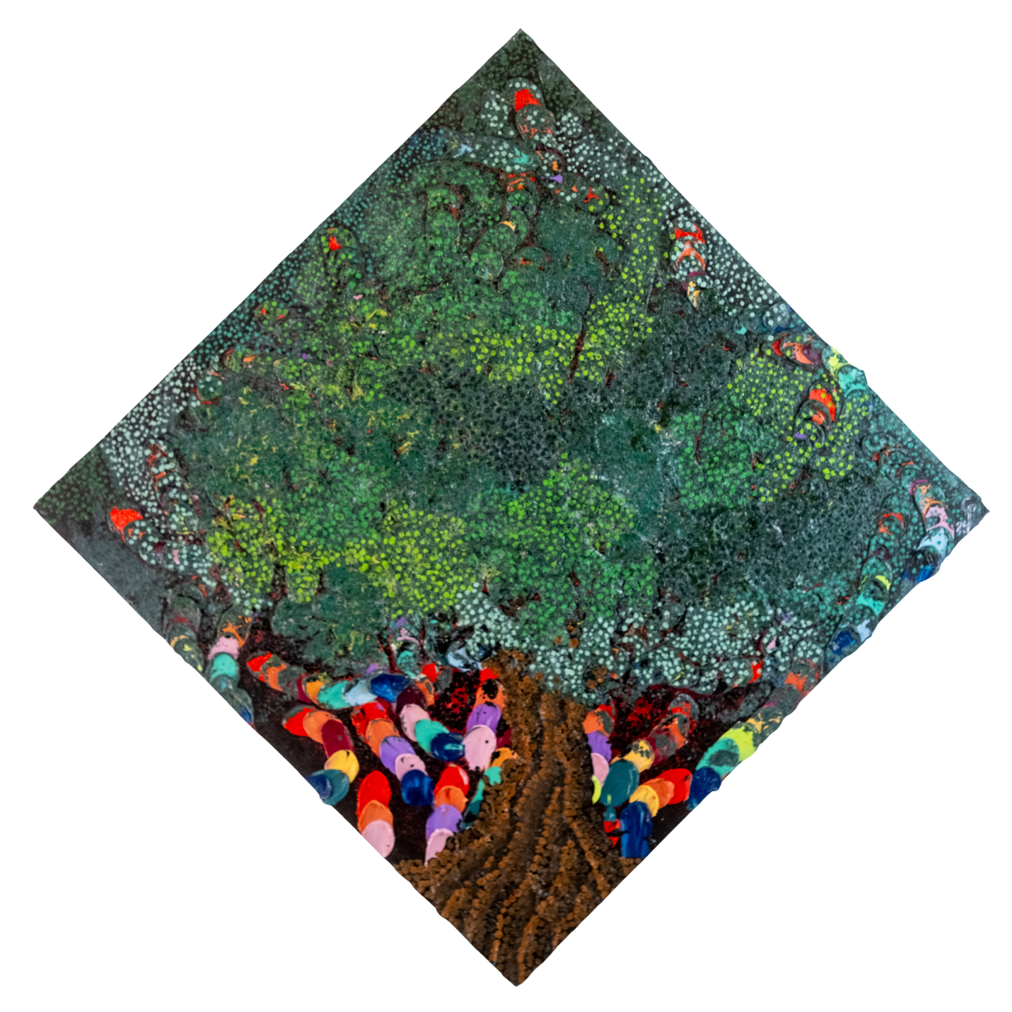 Untitled #1 | 24"W x 24"L x 3/4"D | Oil on Canvas