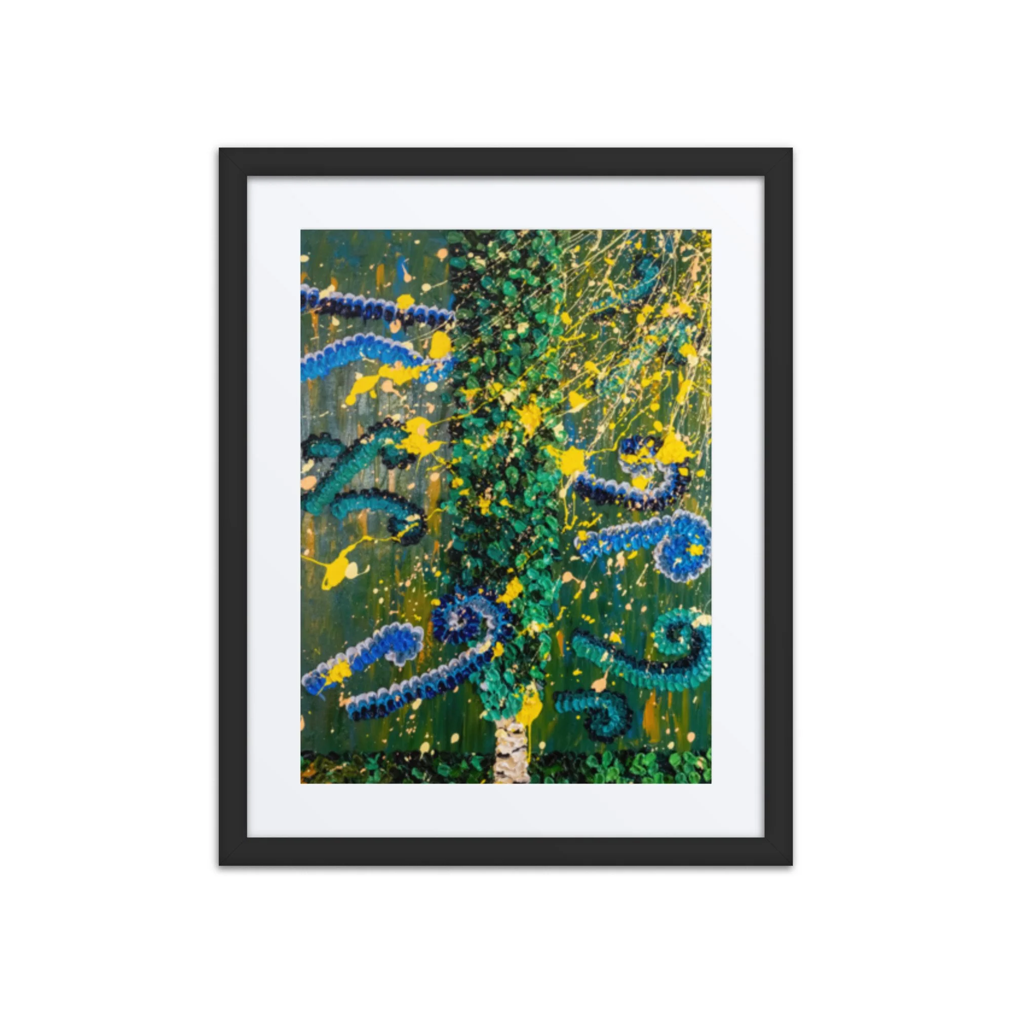 Framed Matte Paper Poster | 16" x 20"
