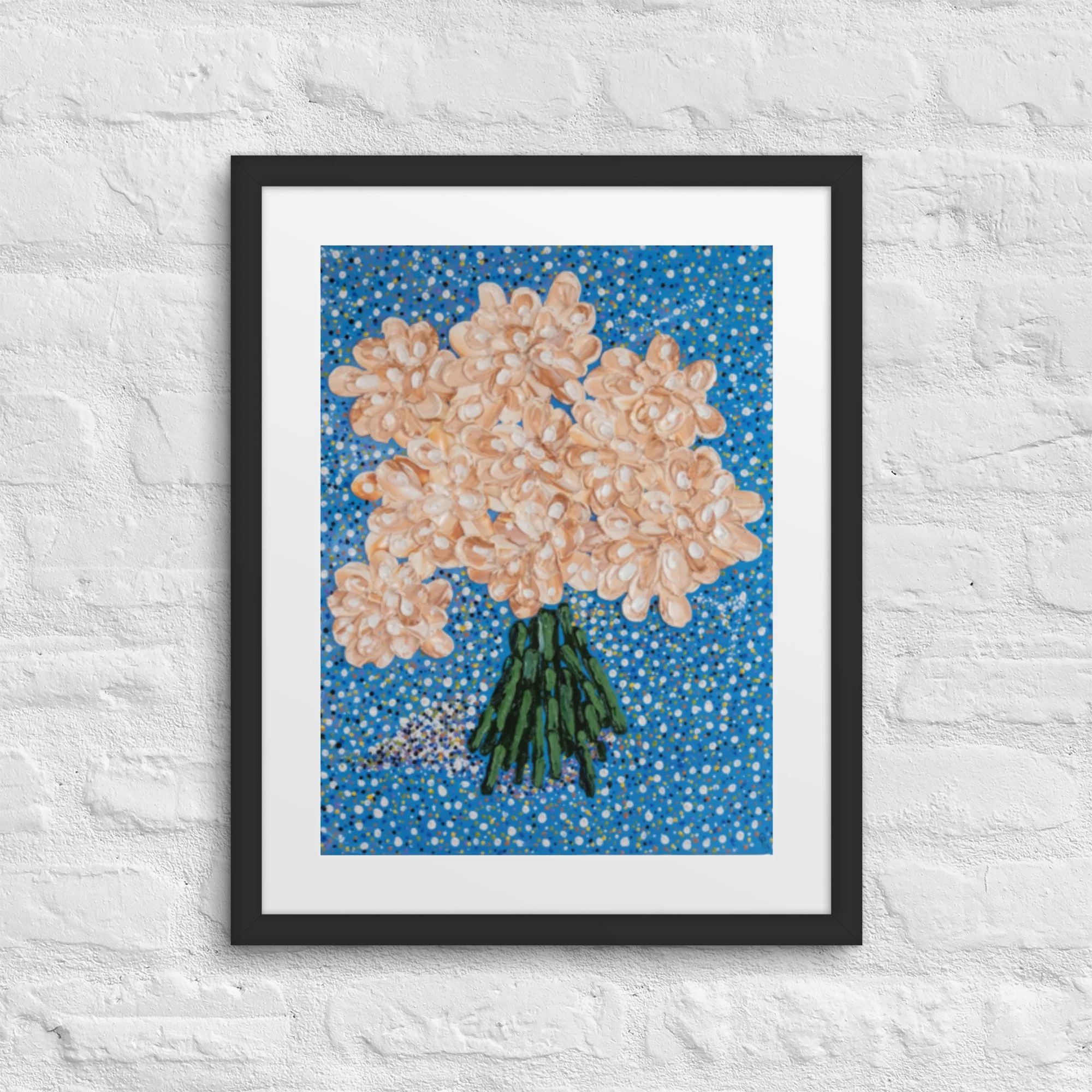 Framed Matte Paper Poster | 16" x 20"