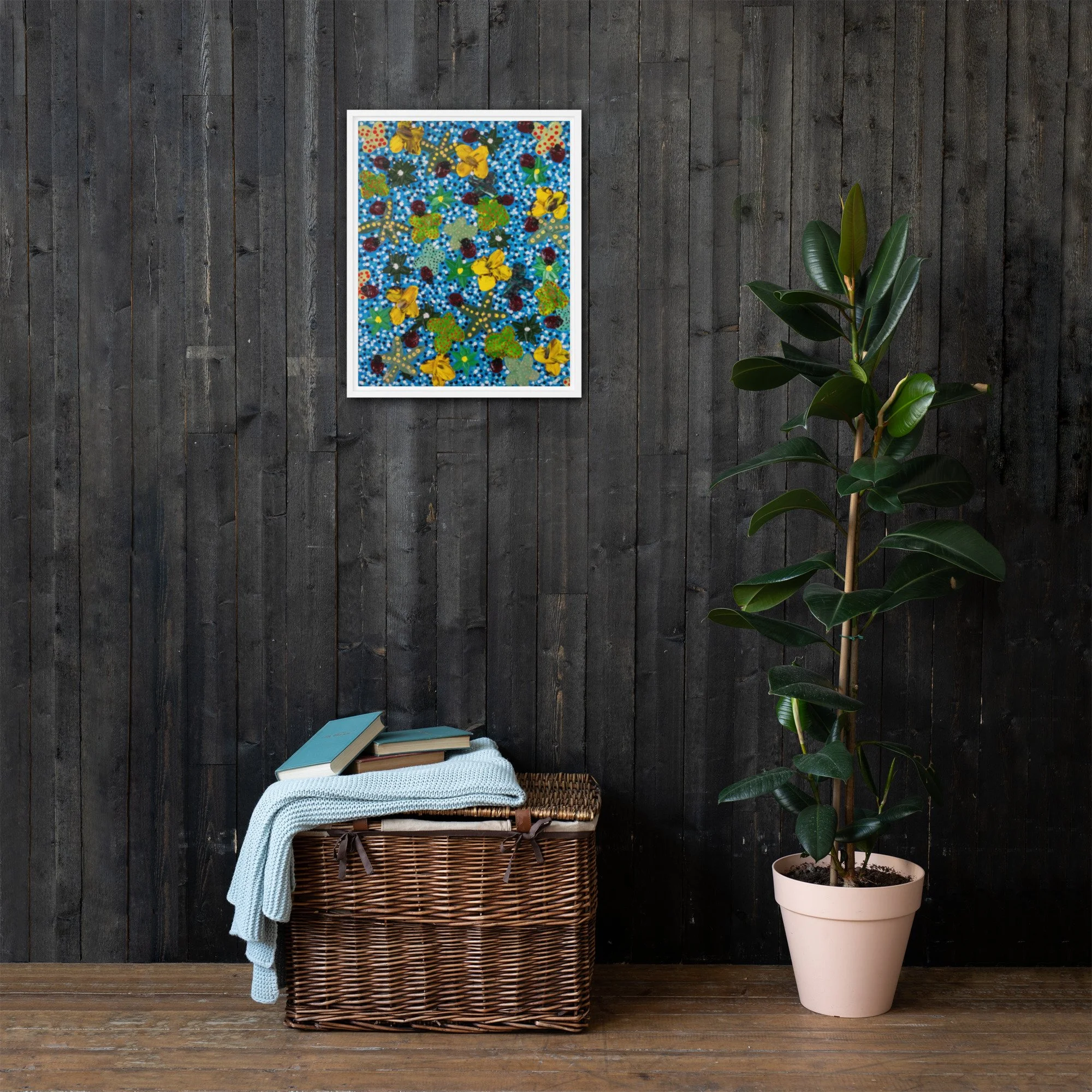 Framed Canvas | 16" x 20" 