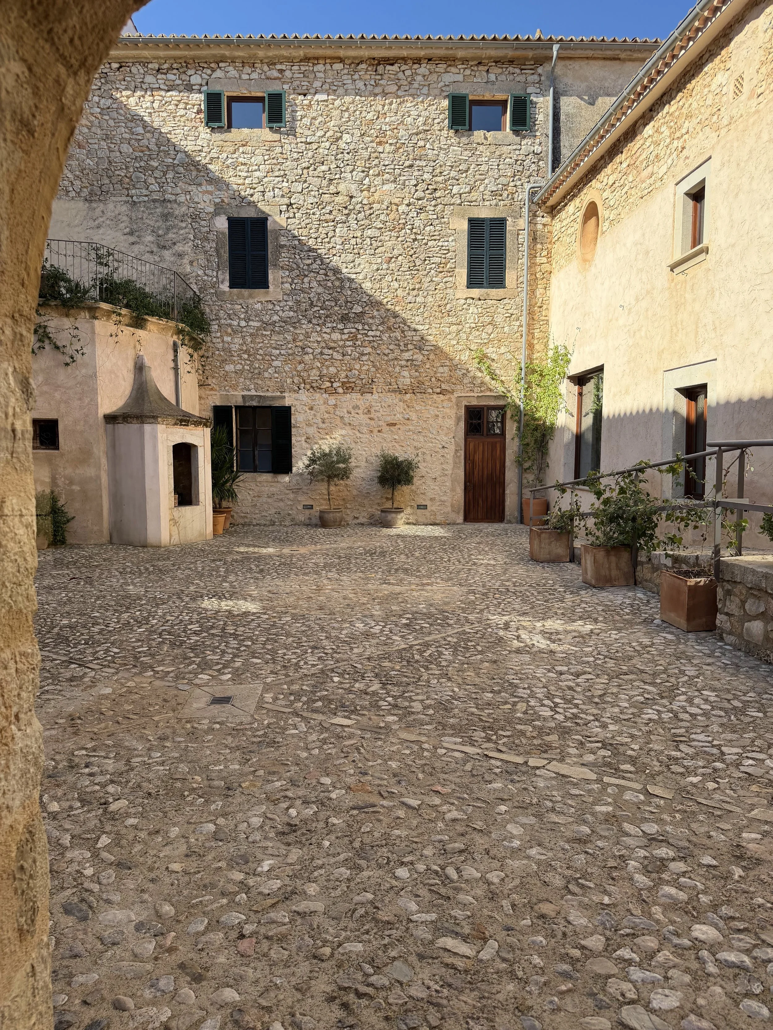 Innenhof einer Finca auf Mallorca