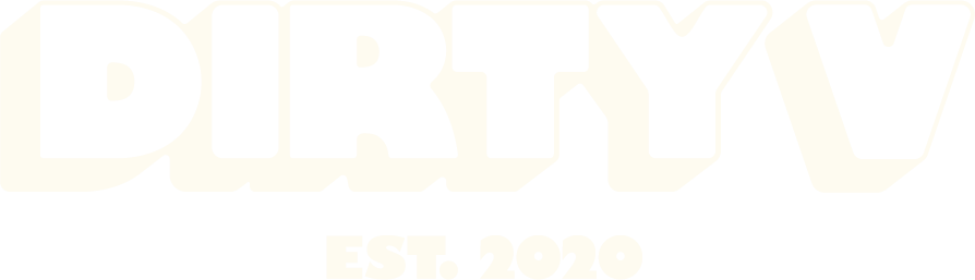 Dirty V off-white logo
