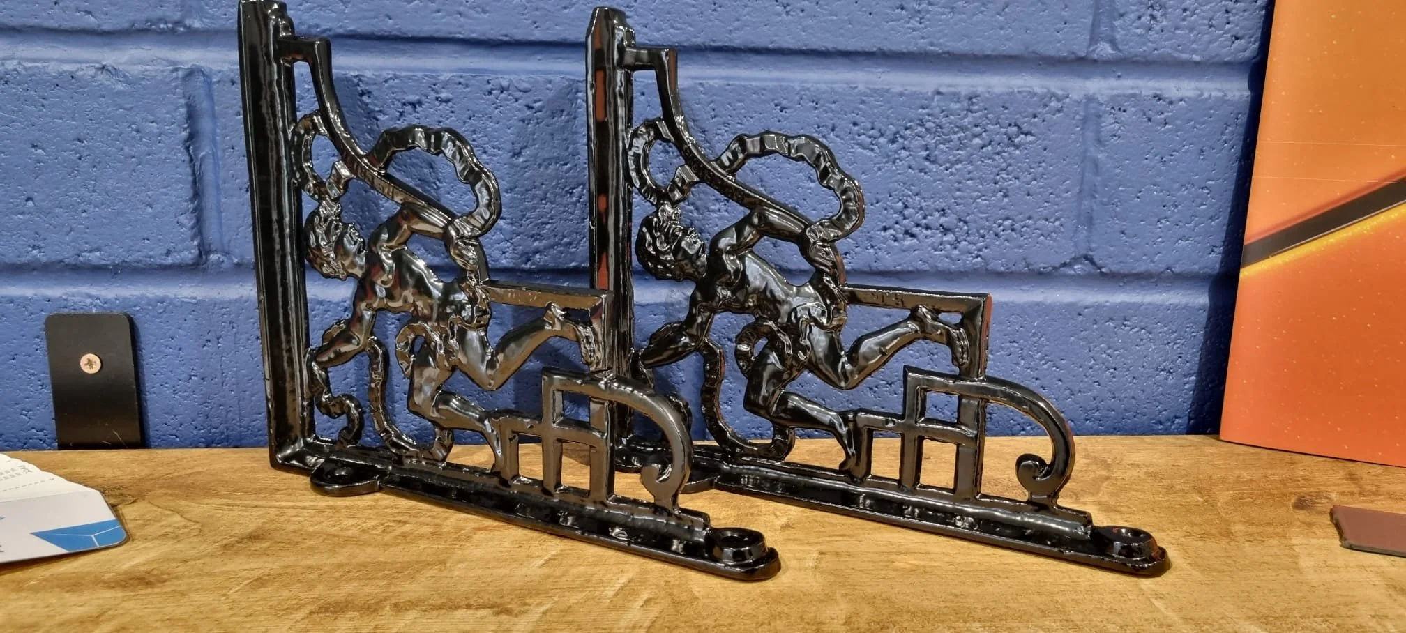 powdercoated metal shelves