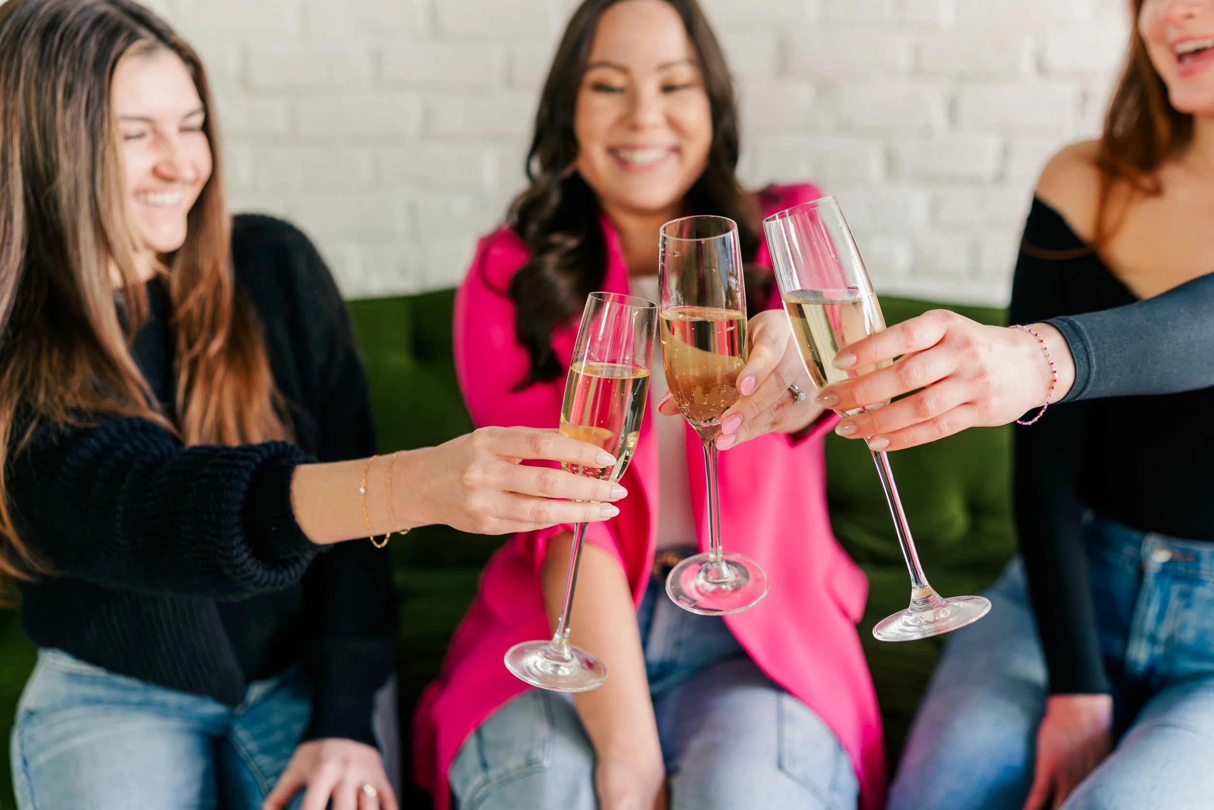 galentines girls night permanent jewelry party