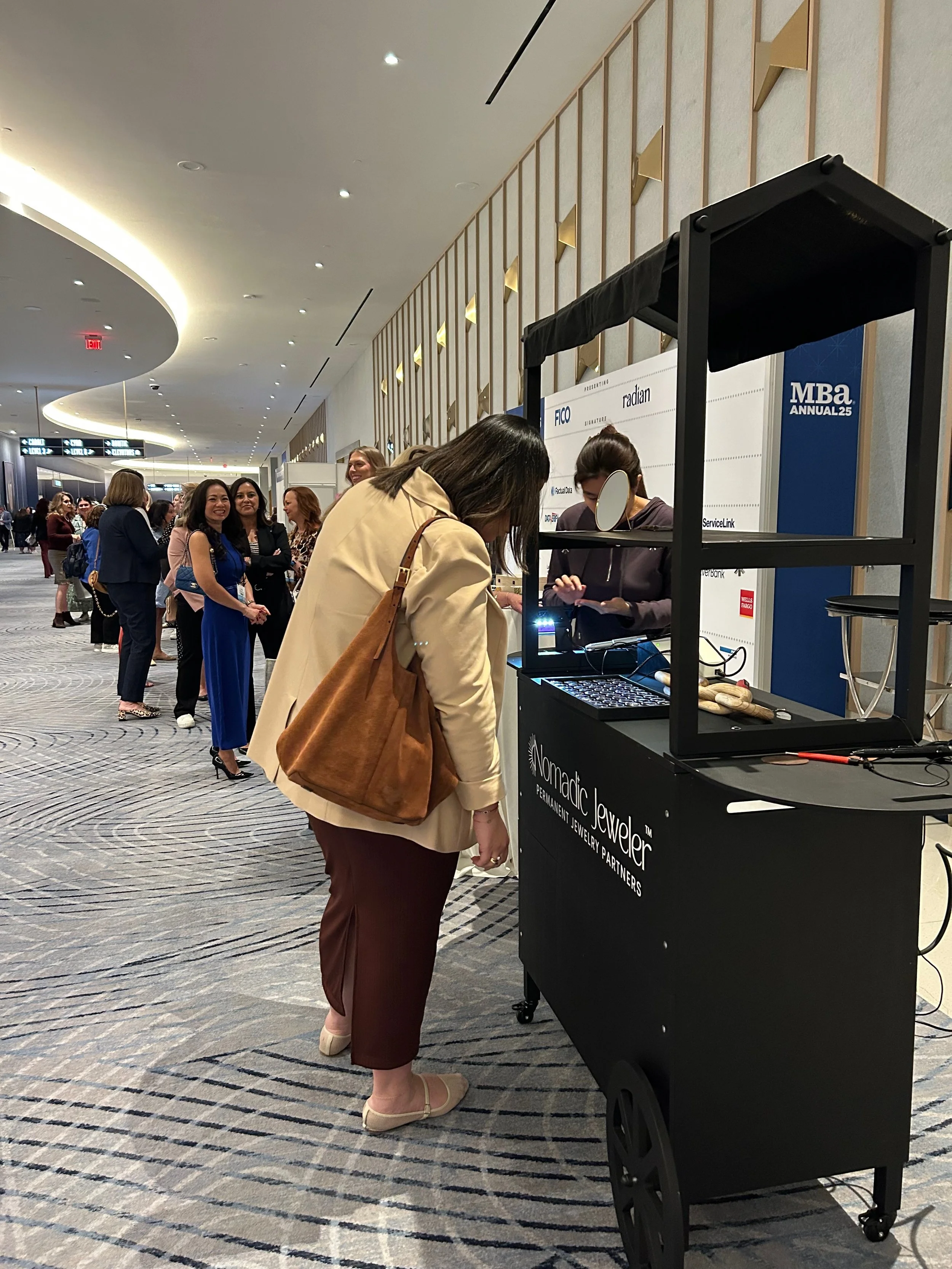 Get the Ultimate Traffic Magnet for Your Trade Show Booth - Permanent Jewelry